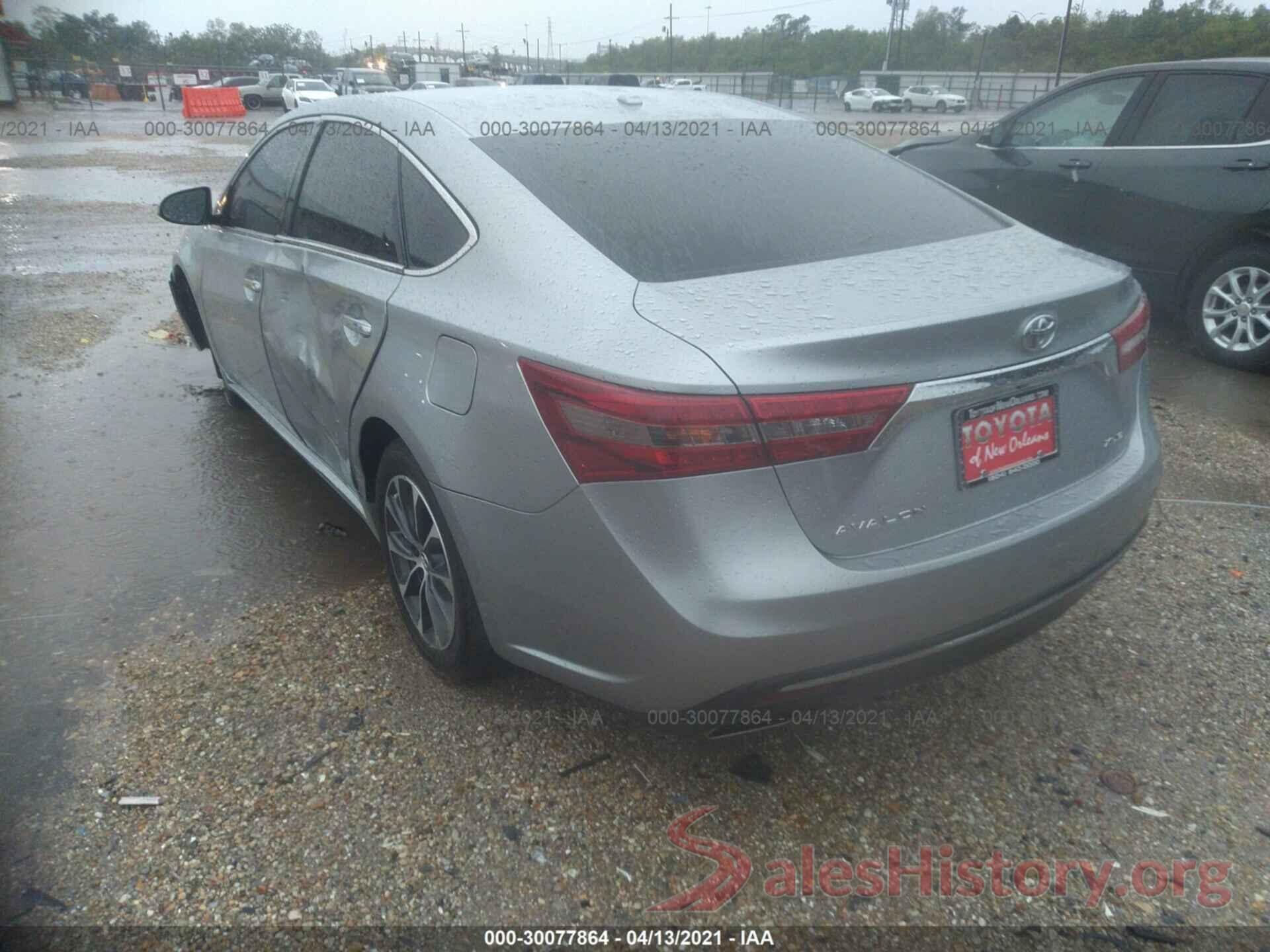 4T1BK1EB7HU253741 2017 TOYOTA AVALON