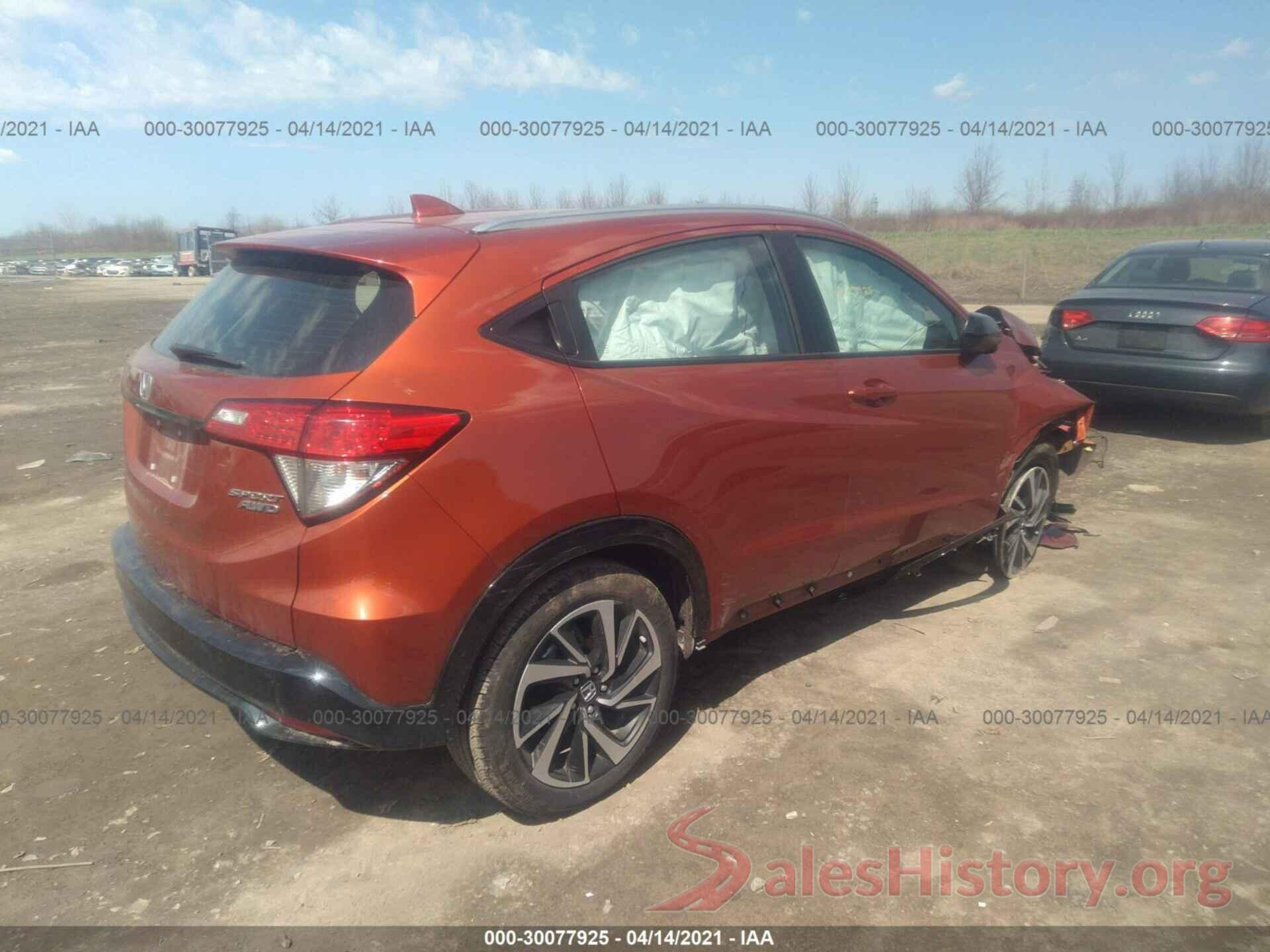 3CZRU6H12LM736185 2020 HONDA HR-V