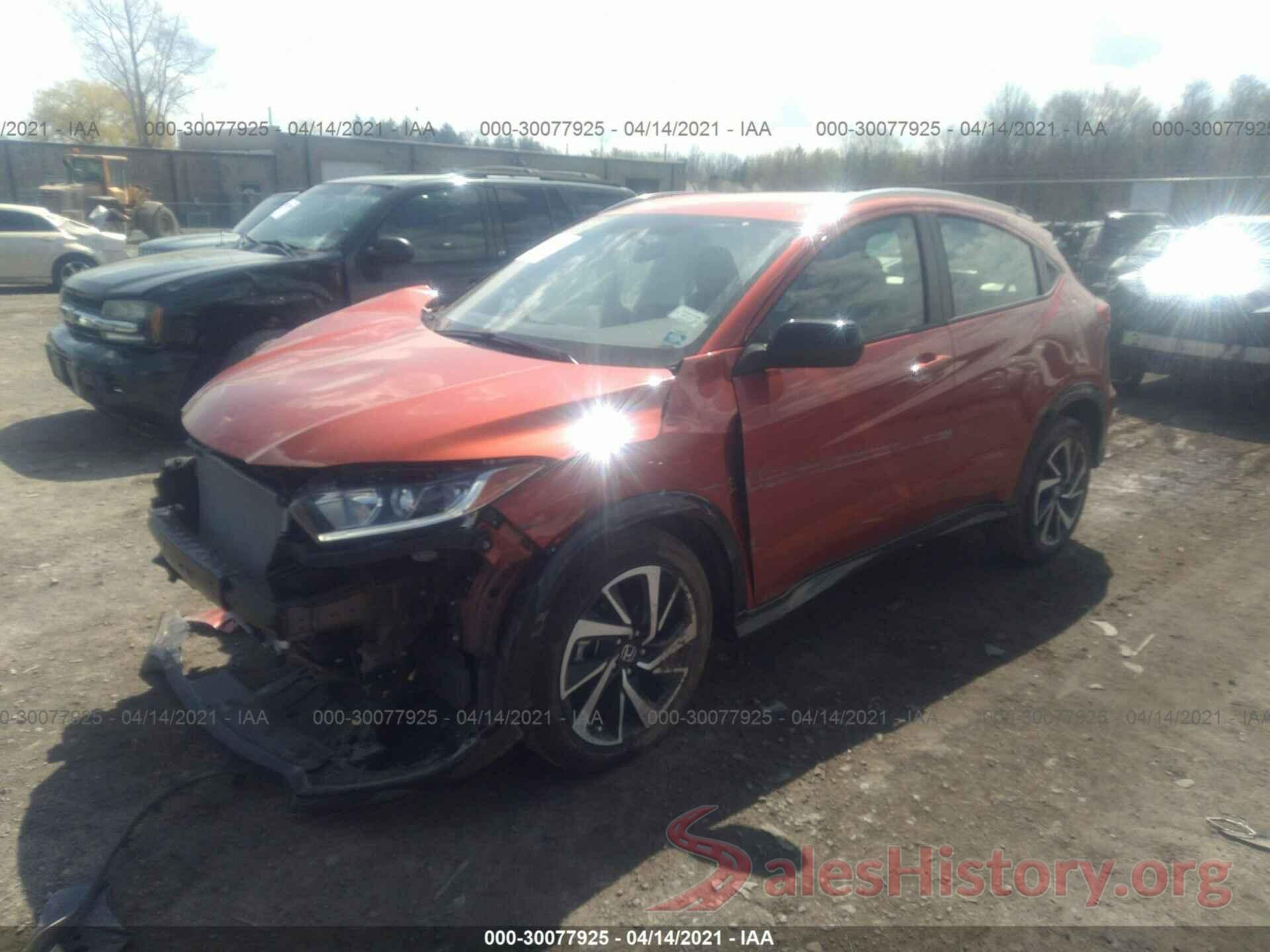 3CZRU6H12LM736185 2020 HONDA HR-V