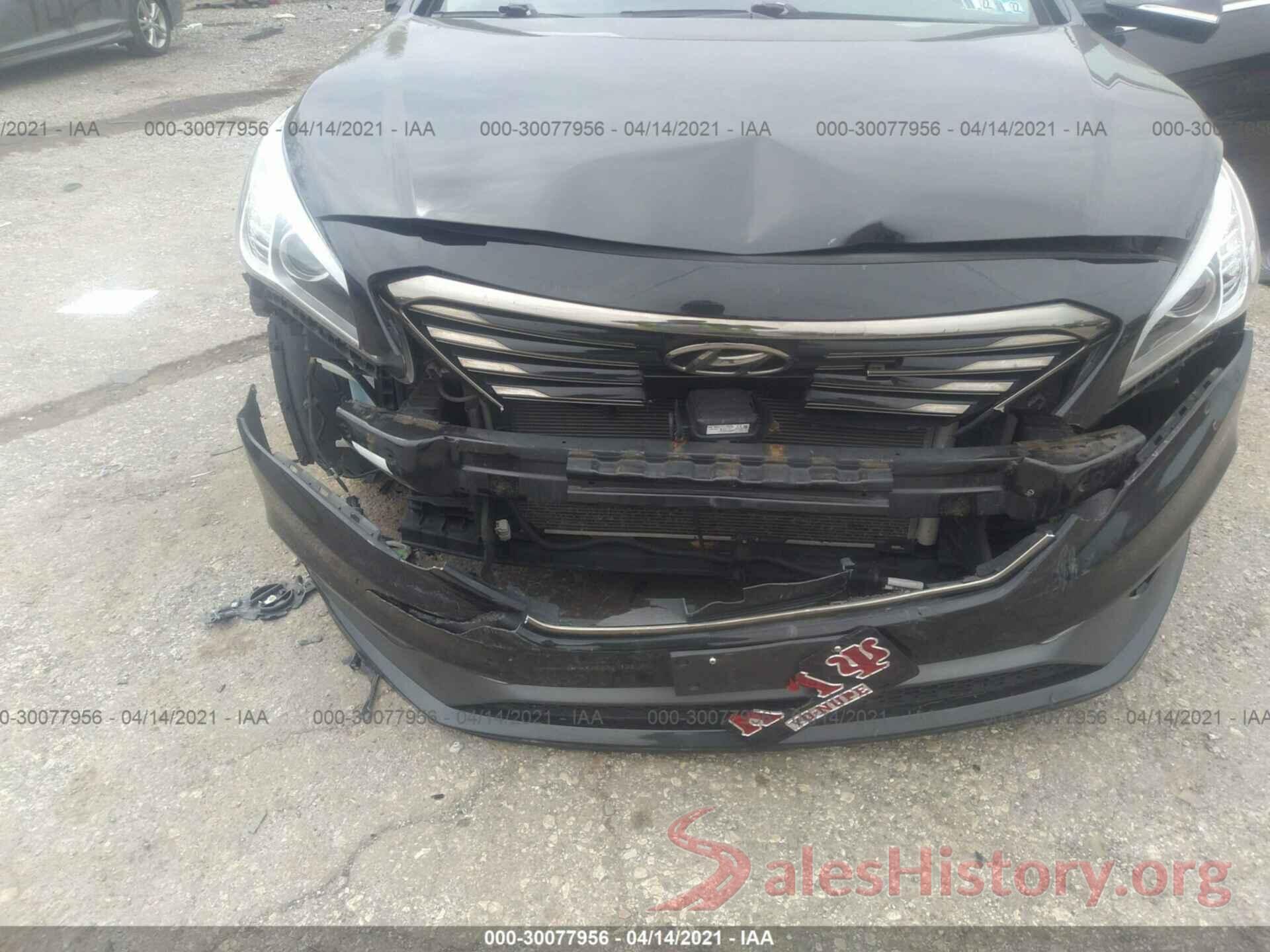 5NPE34AF0GH301551 2016 HYUNDAI SONATA