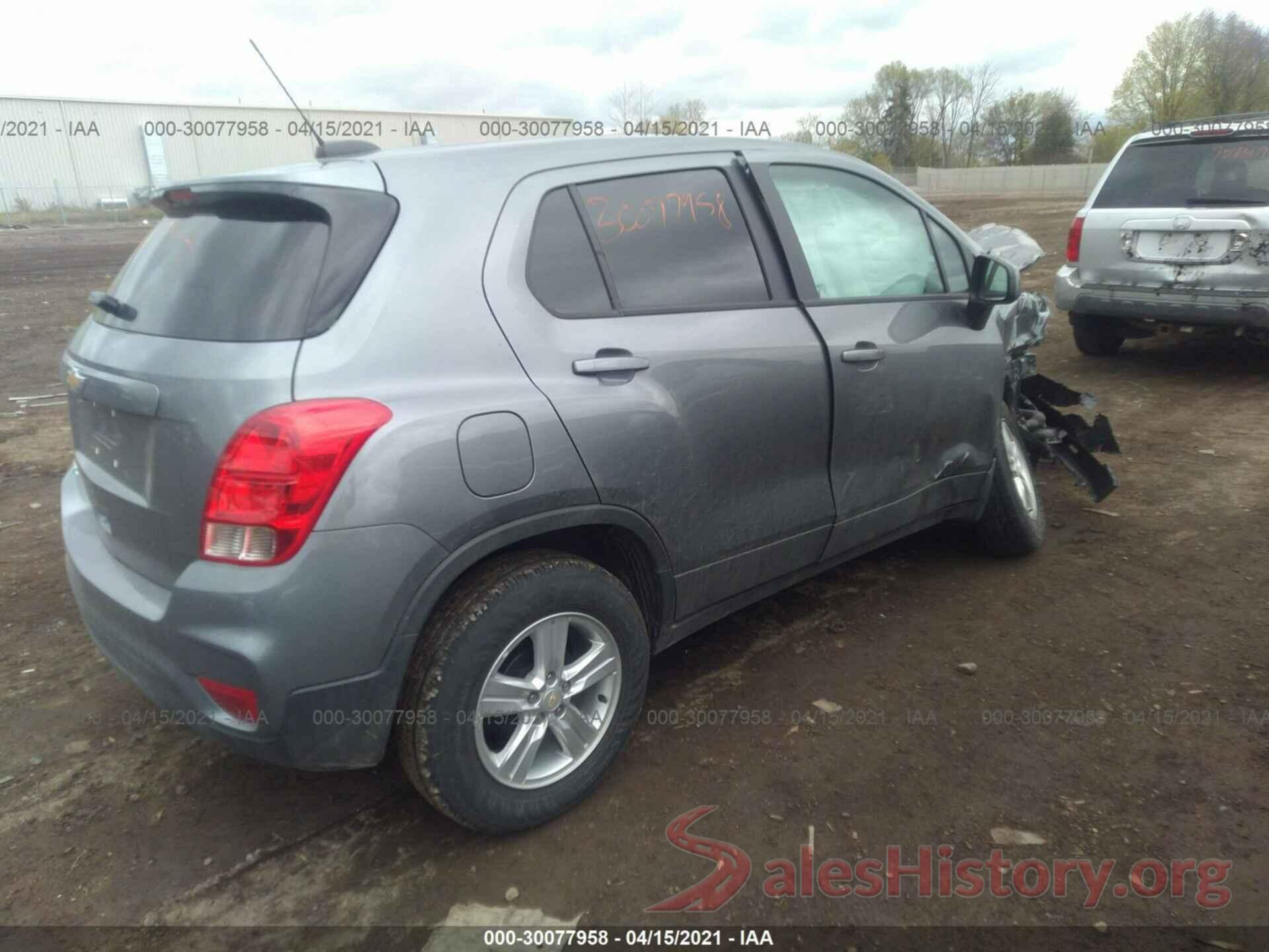 3GNCJKSB0LL255928 2020 CHEVROLET TRAX