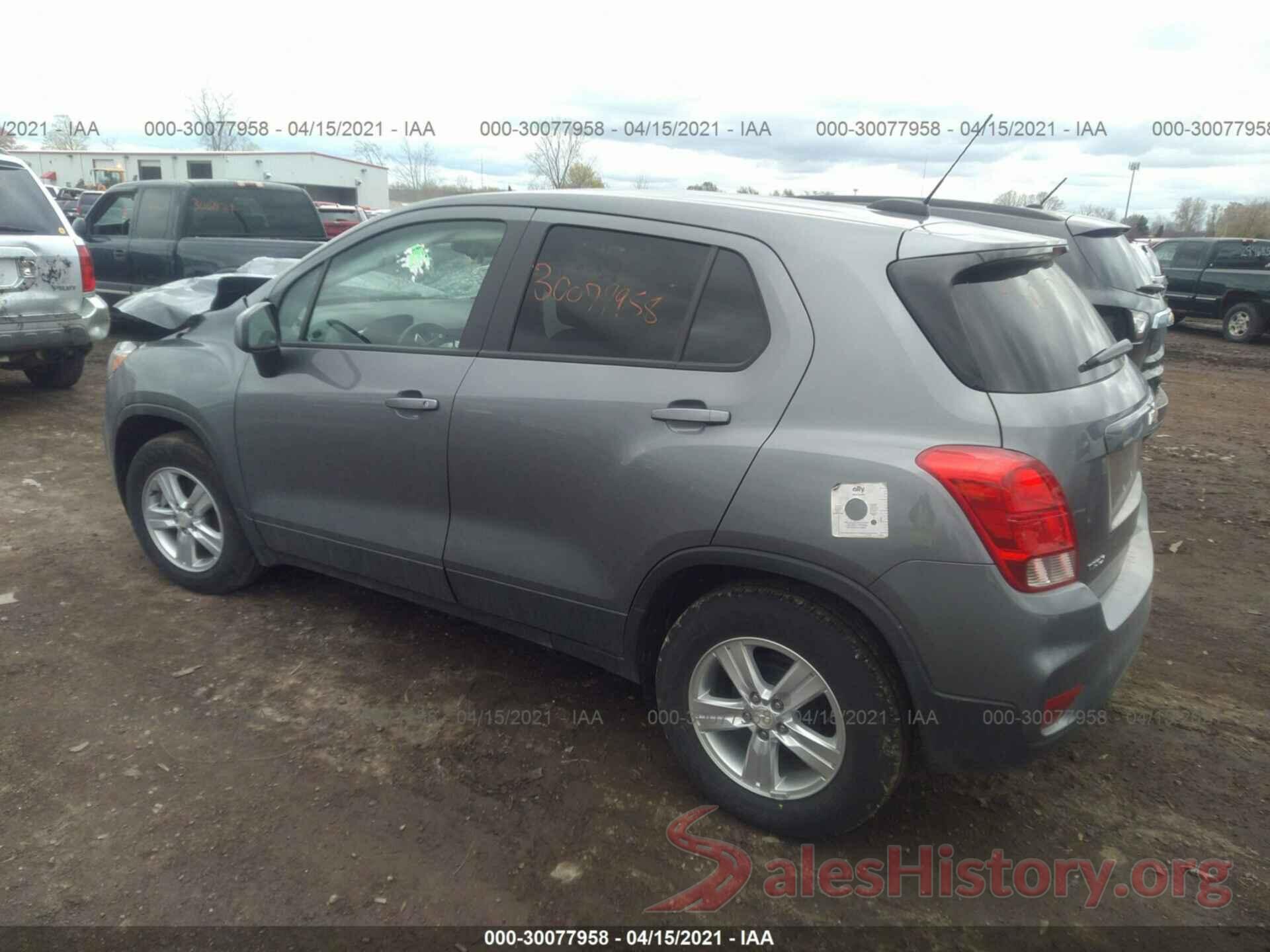 3GNCJKSB0LL255928 2020 CHEVROLET TRAX