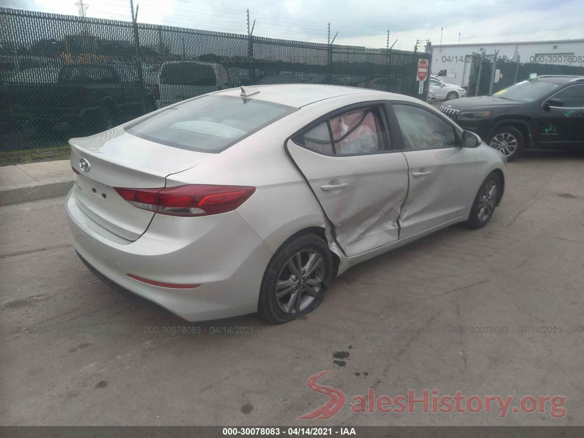 5NPD84LF9HH153430 2017 HYUNDAI ELANTRA