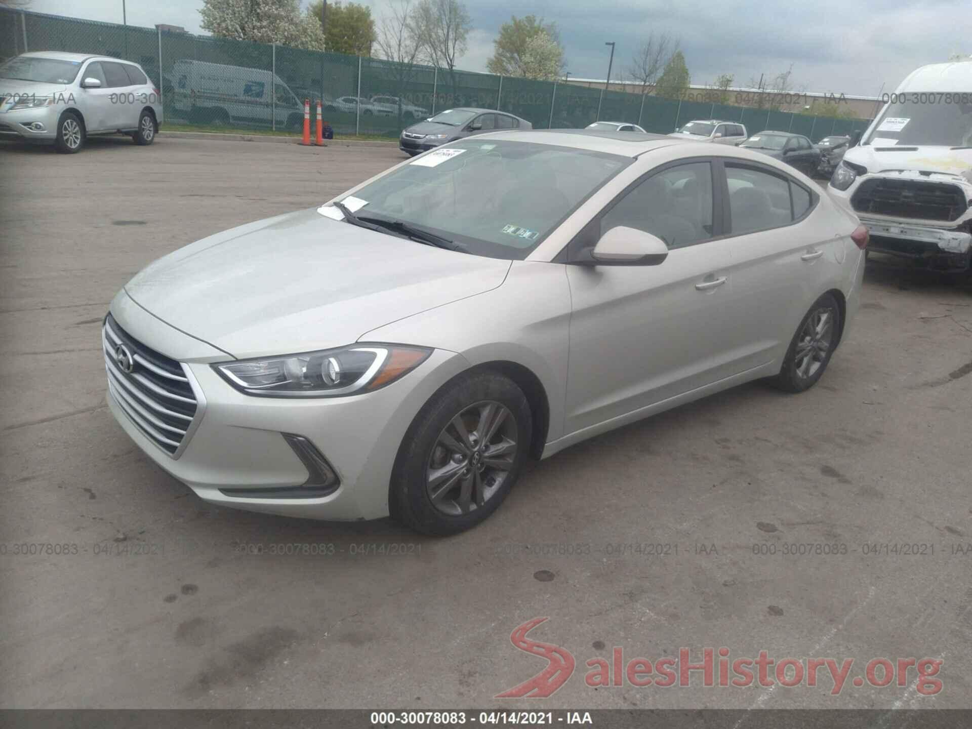 5NPD84LF9HH153430 2017 HYUNDAI ELANTRA