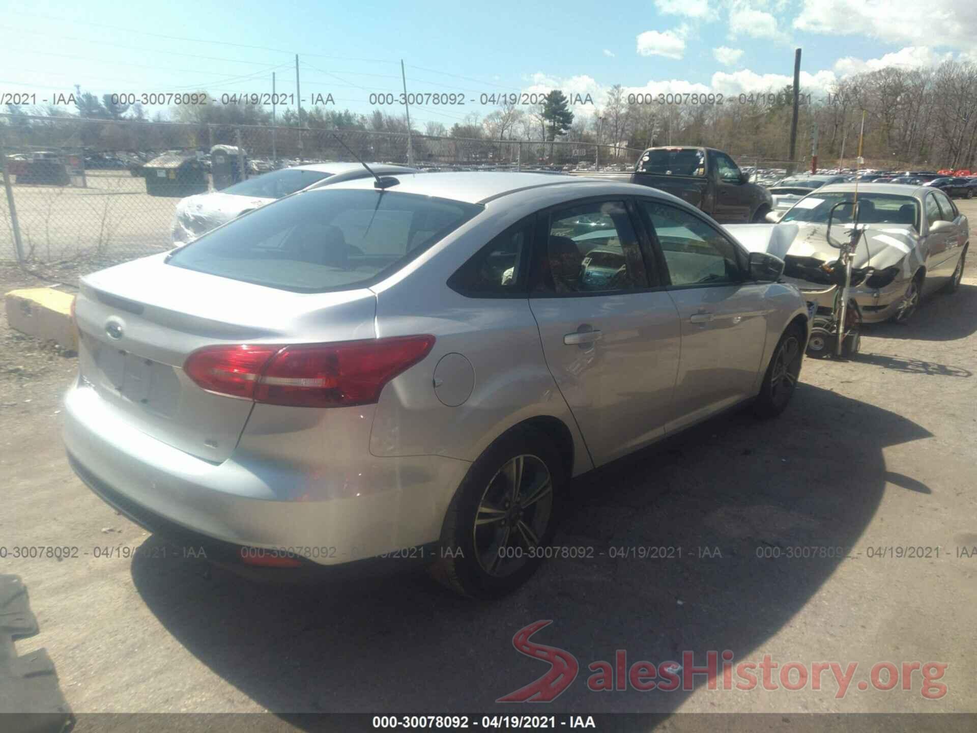 1FADP3F28JL306523 2018 FORD FOCUS