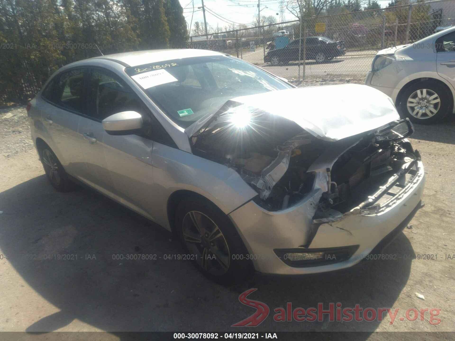 1FADP3F28JL306523 2018 FORD FOCUS