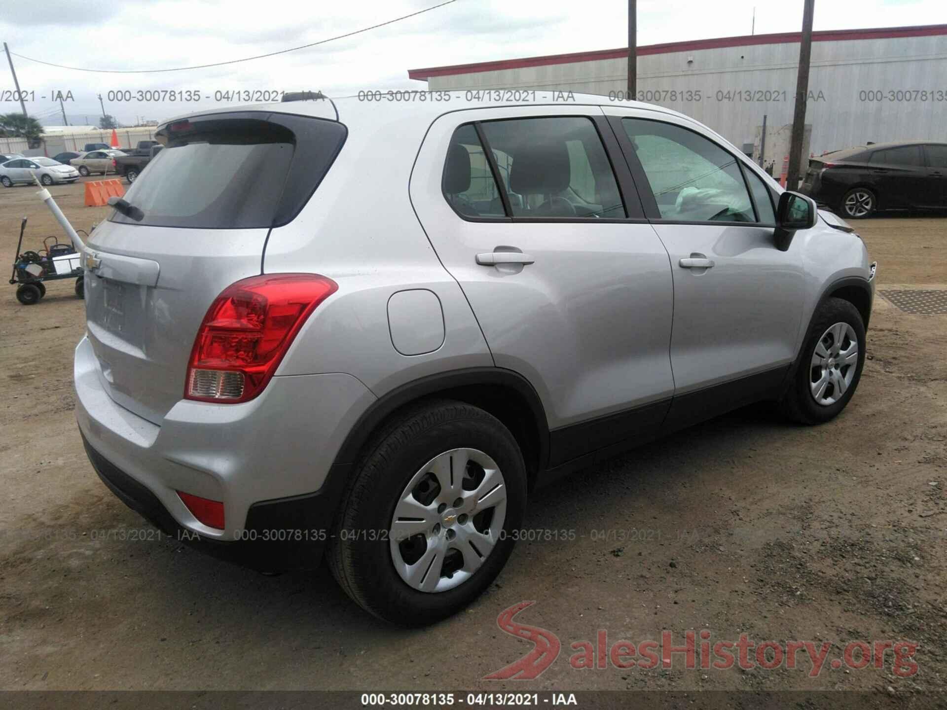 KL7CJKSB7JB600473 2018 CHEVROLET TRAX