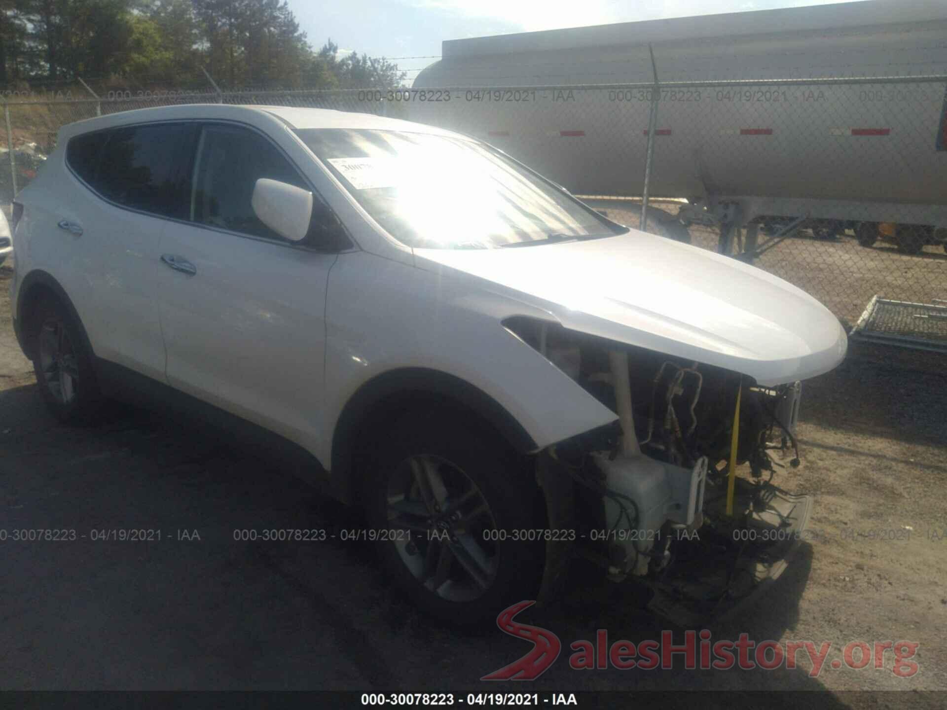 5XYZT3LB7HG392929 2017 HYUNDAI SANTA FE SPORT