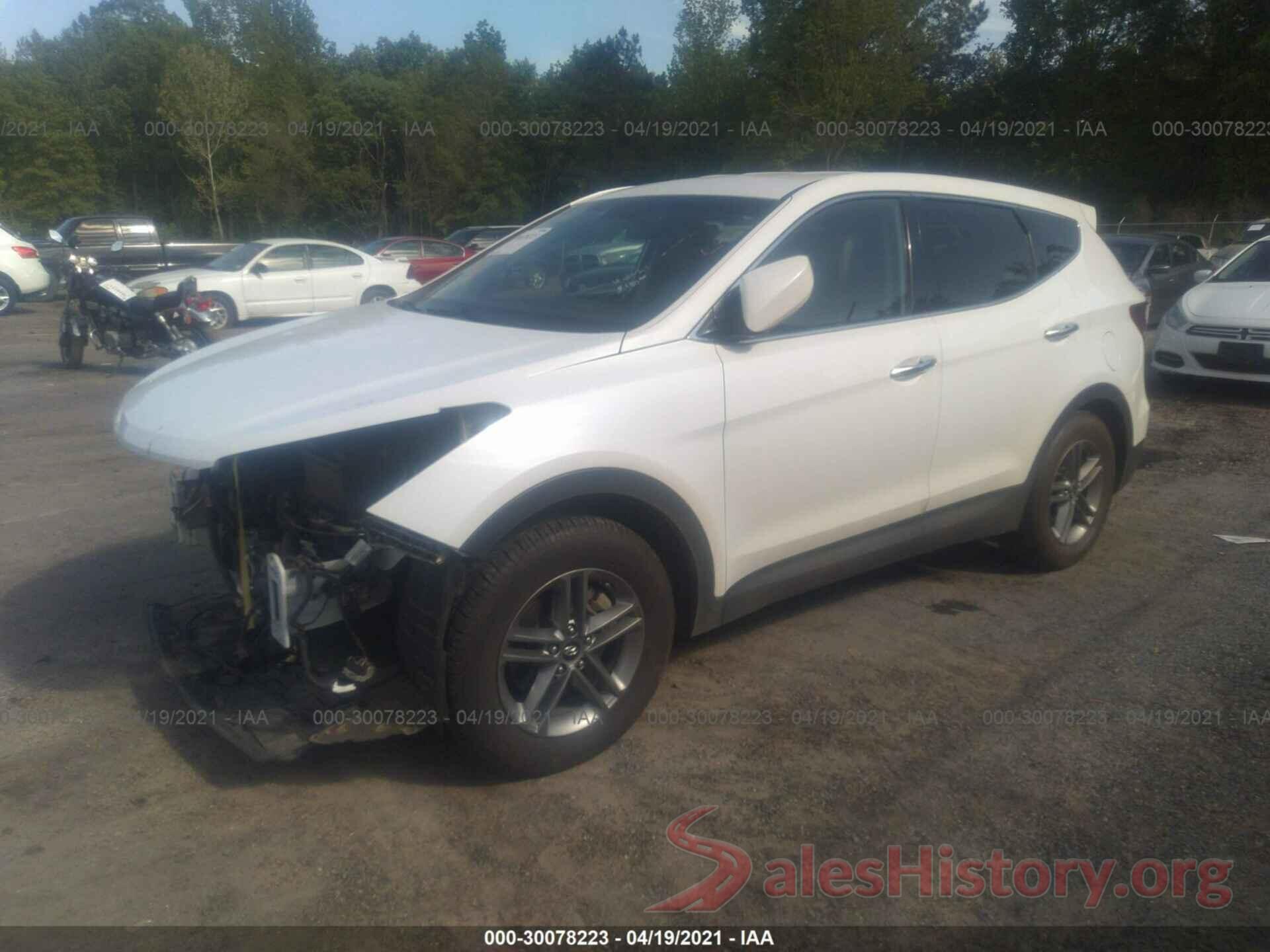 5XYZT3LB7HG392929 2017 HYUNDAI SANTA FE SPORT