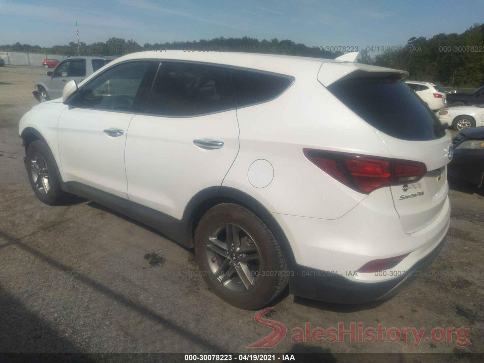 5XYZT3LB7HG392929 2017 HYUNDAI SANTA FE SPORT