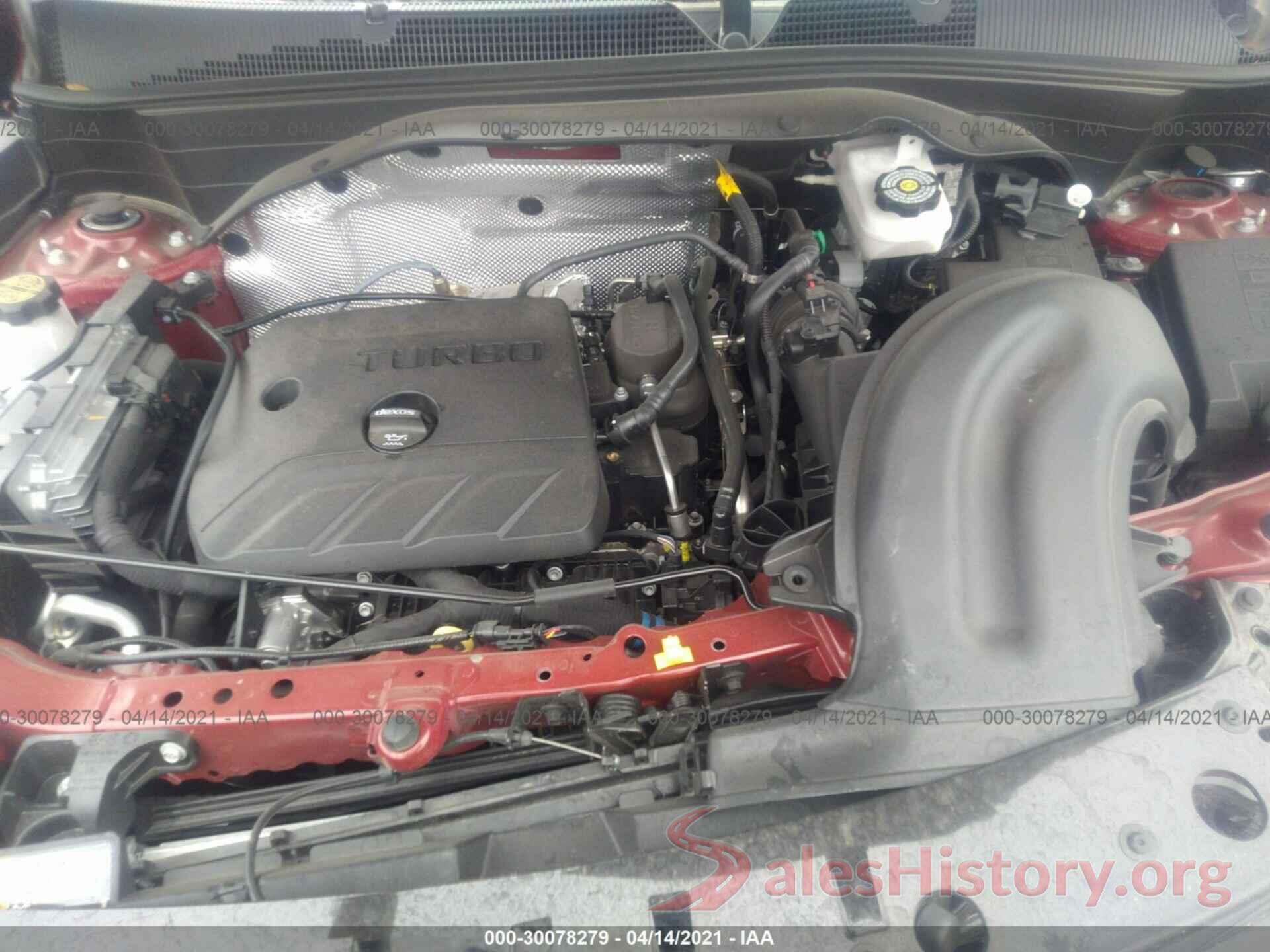 KL79MTSL2MB014610 2021 CHEVROLET TRAILBLAZER