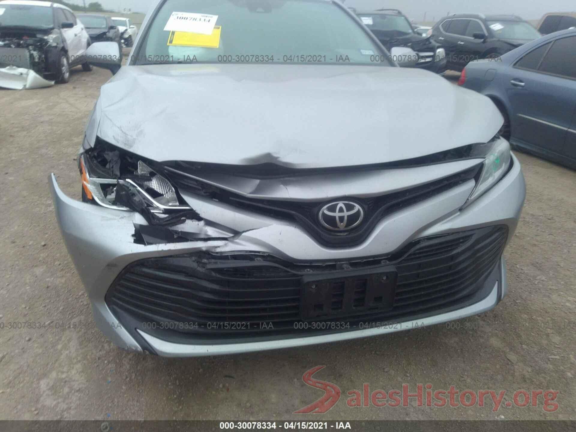 4T1B11HKXKU688467 2019 TOYOTA CAMRY