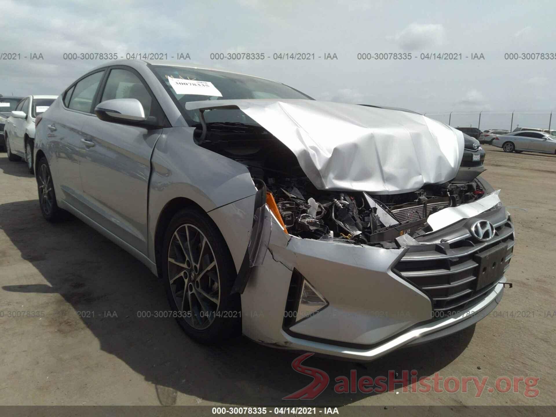 5NPD84LF3KH485189 2019 HYUNDAI ELANTRA