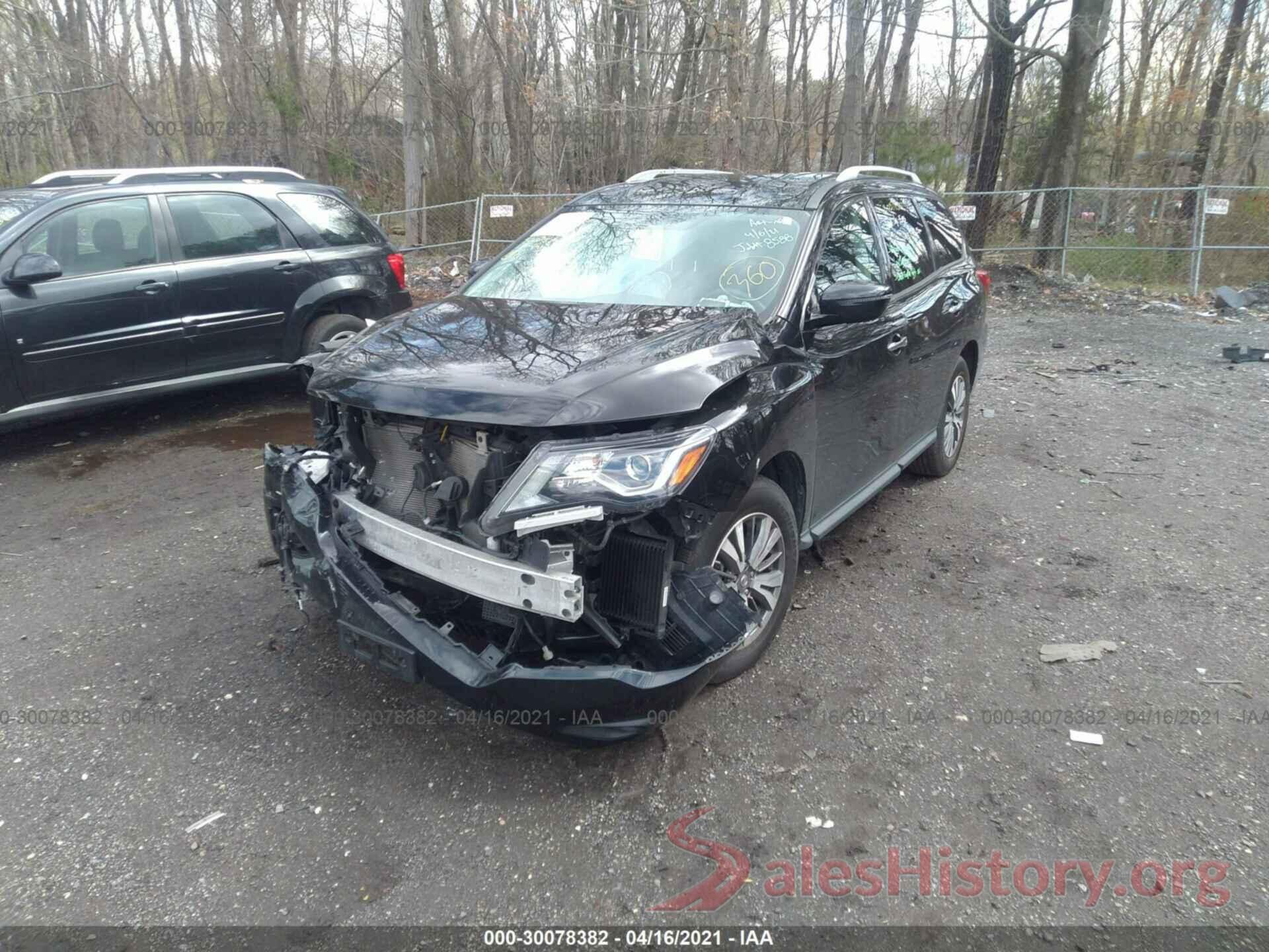 5N1DR2MM0HC698843 2017 NISSAN PATHFINDER