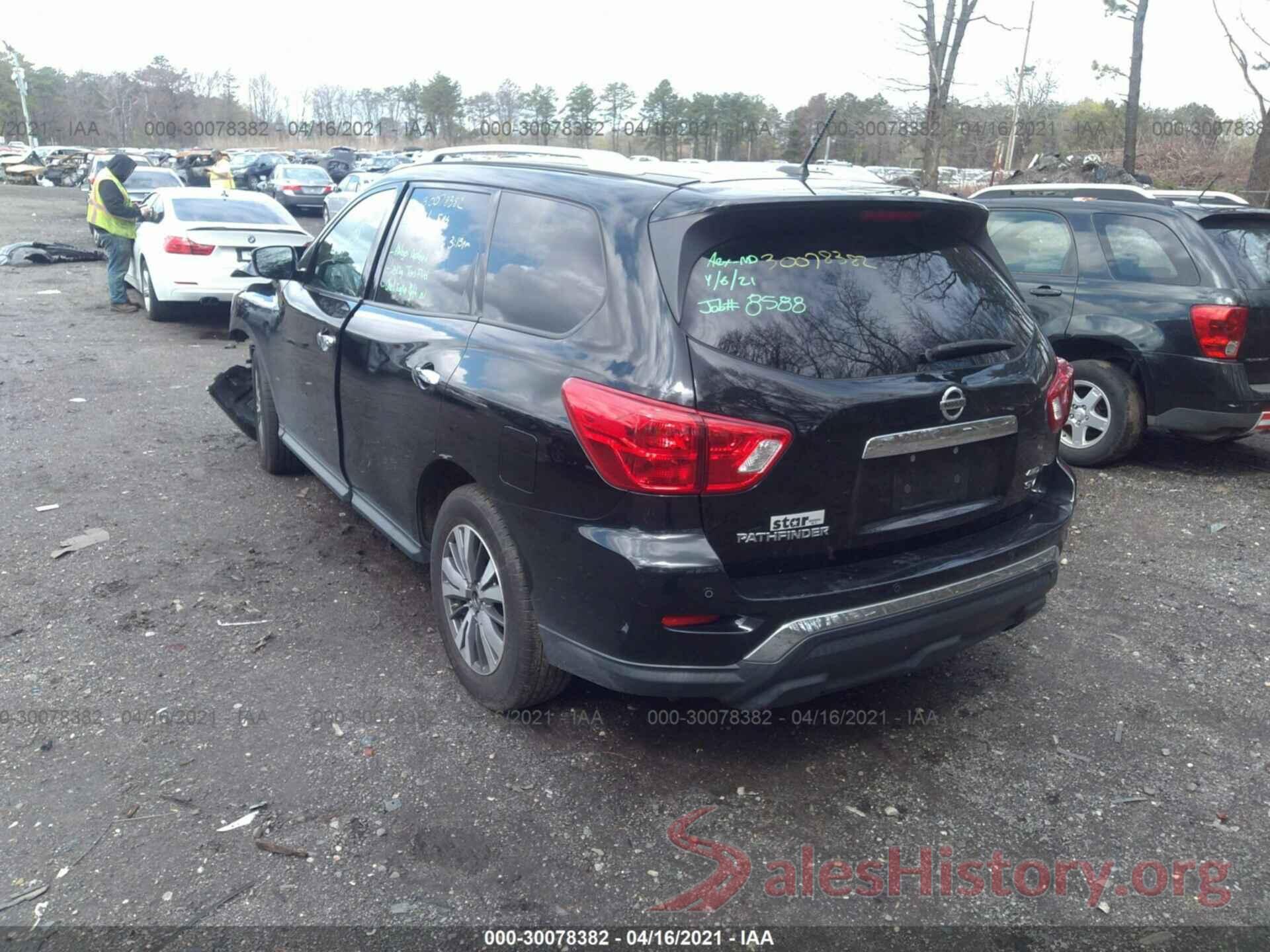 5N1DR2MM0HC698843 2017 NISSAN PATHFINDER