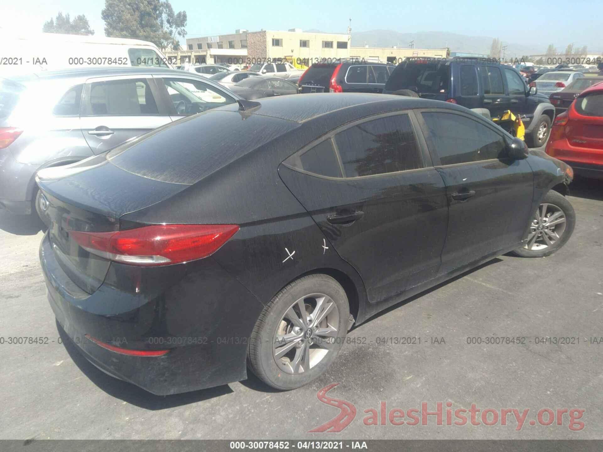 KMHD84LF0JU492133 2018 HYUNDAI ELANTRA