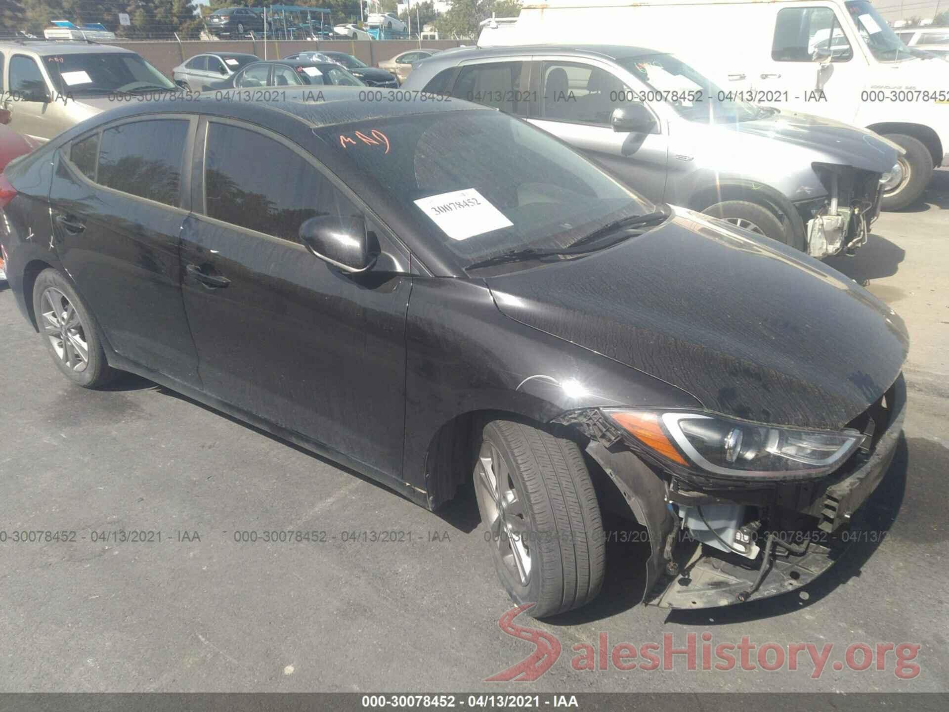 KMHD84LF0JU492133 2018 HYUNDAI ELANTRA