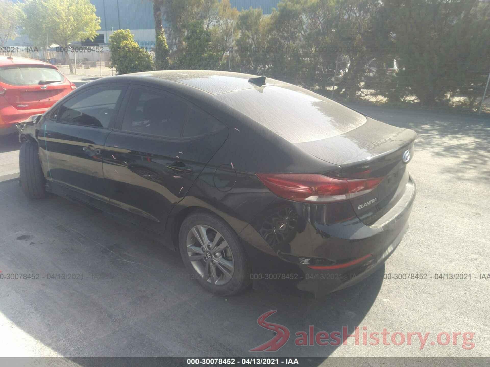 KMHD84LF0JU492133 2018 HYUNDAI ELANTRA