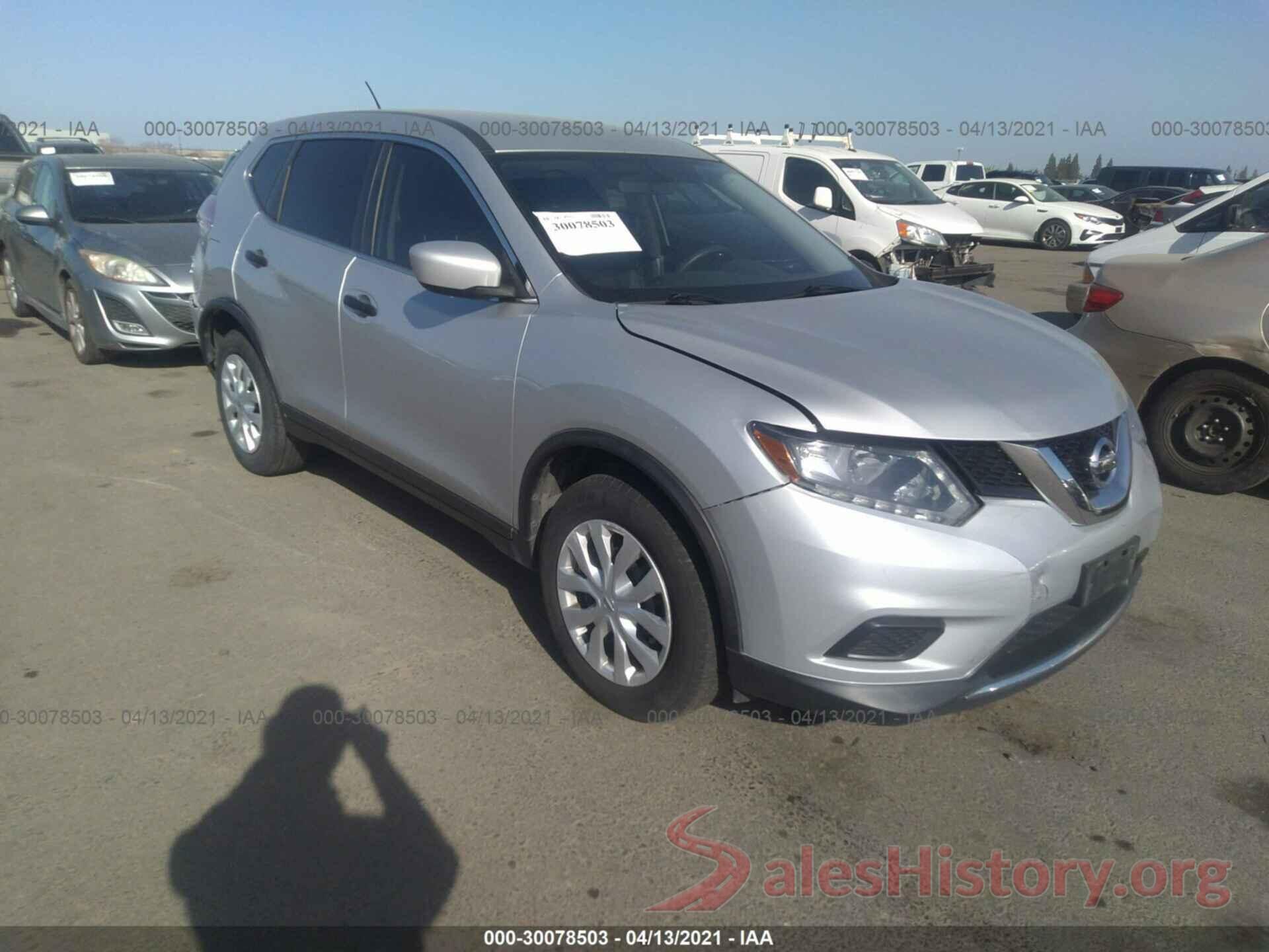 KNMAT2MT9GP671891 2016 NISSAN ROGUE