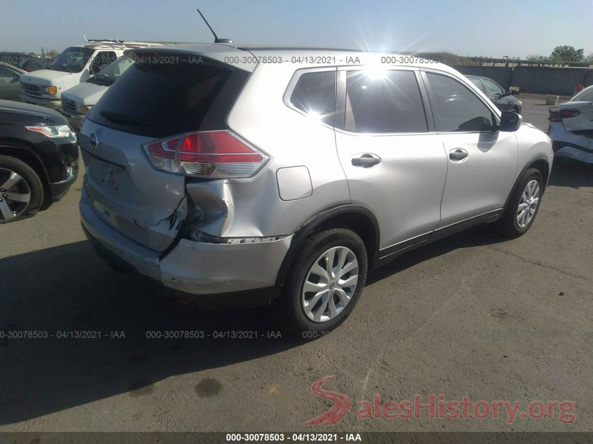 KNMAT2MT9GP671891 2016 NISSAN ROGUE