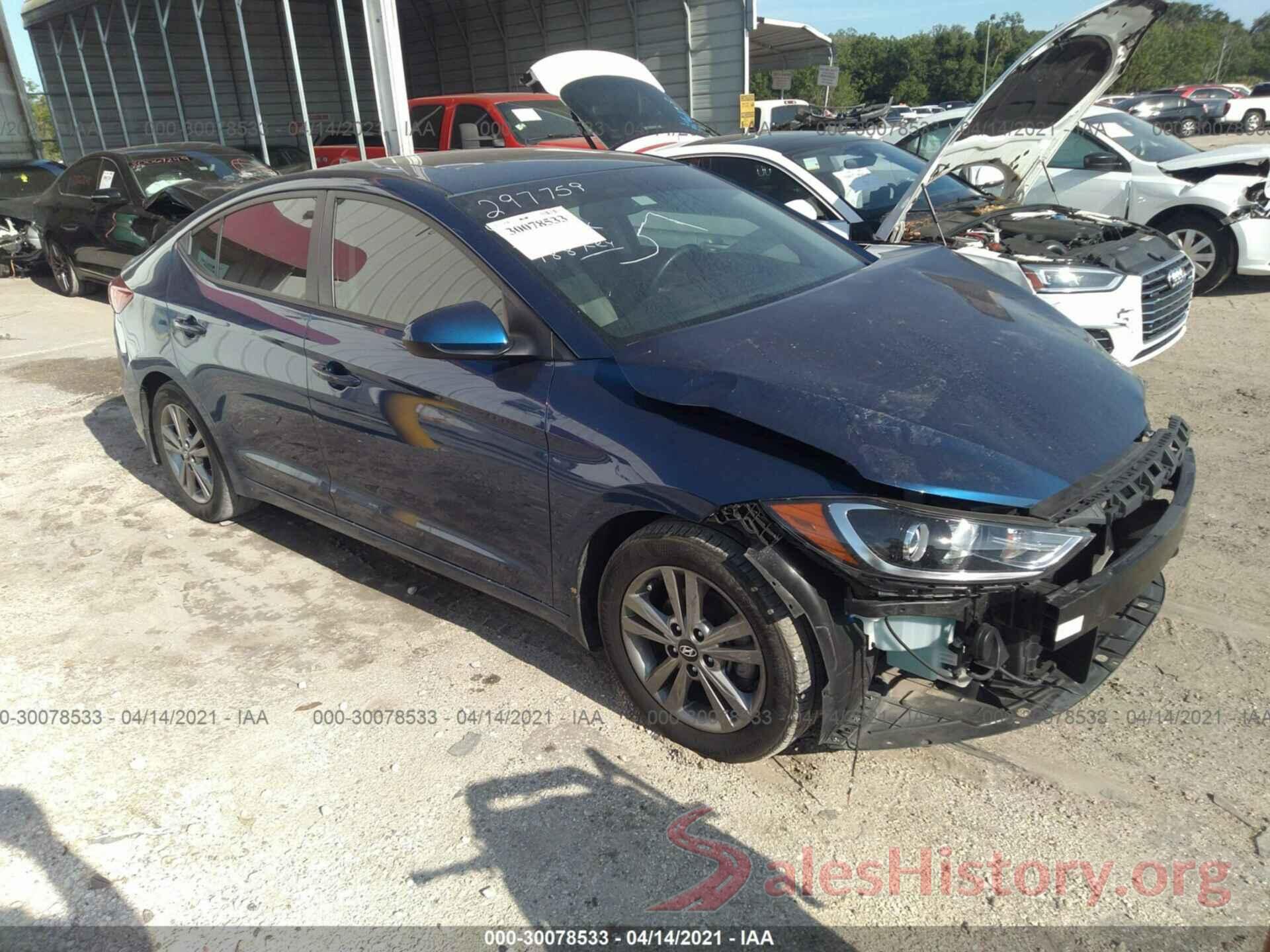 5NPD84LF2JH373790 2018 HYUNDAI ELANTRA