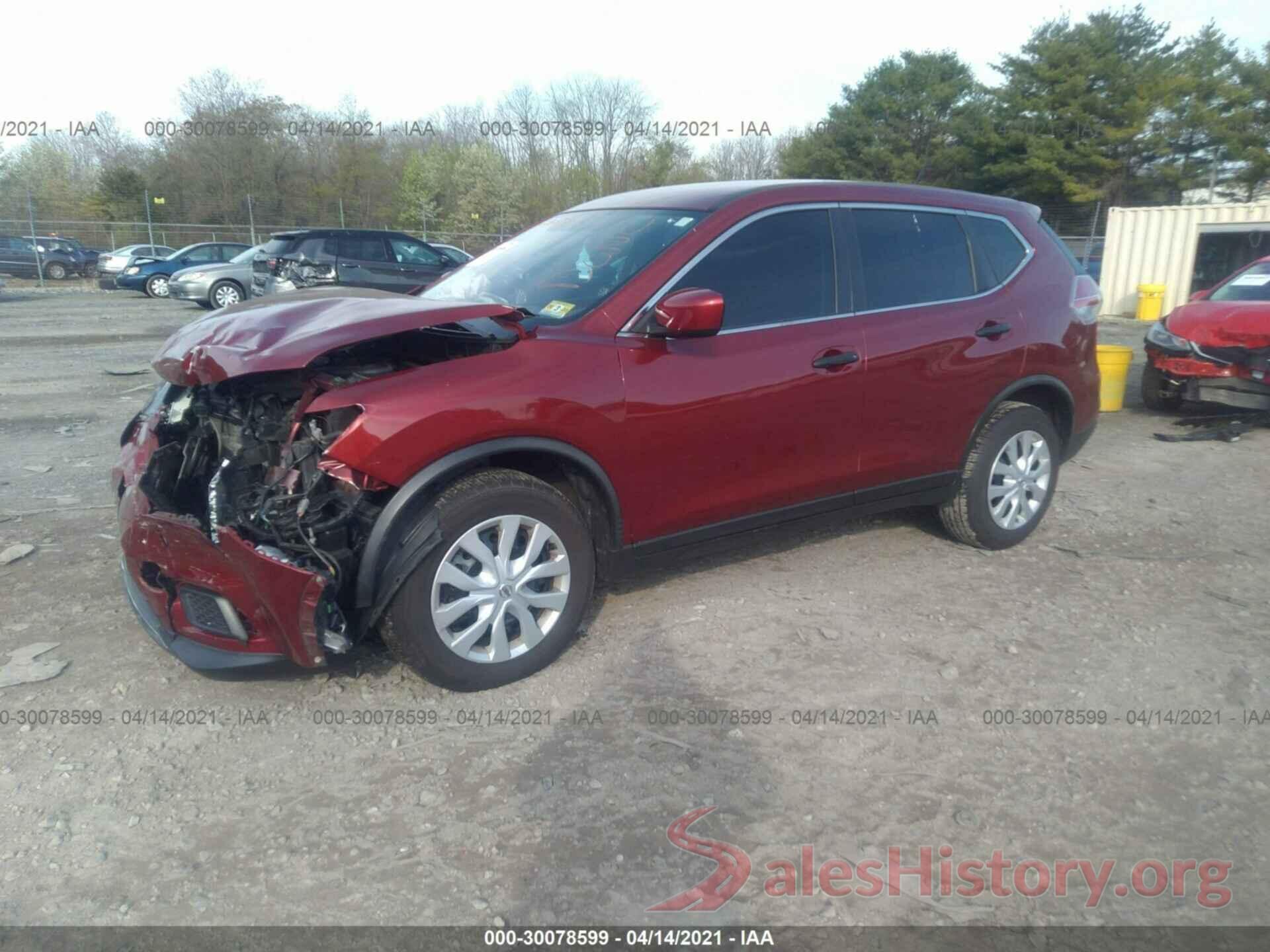 JN8AT2MT3GW007581 2016 NISSAN ROGUE