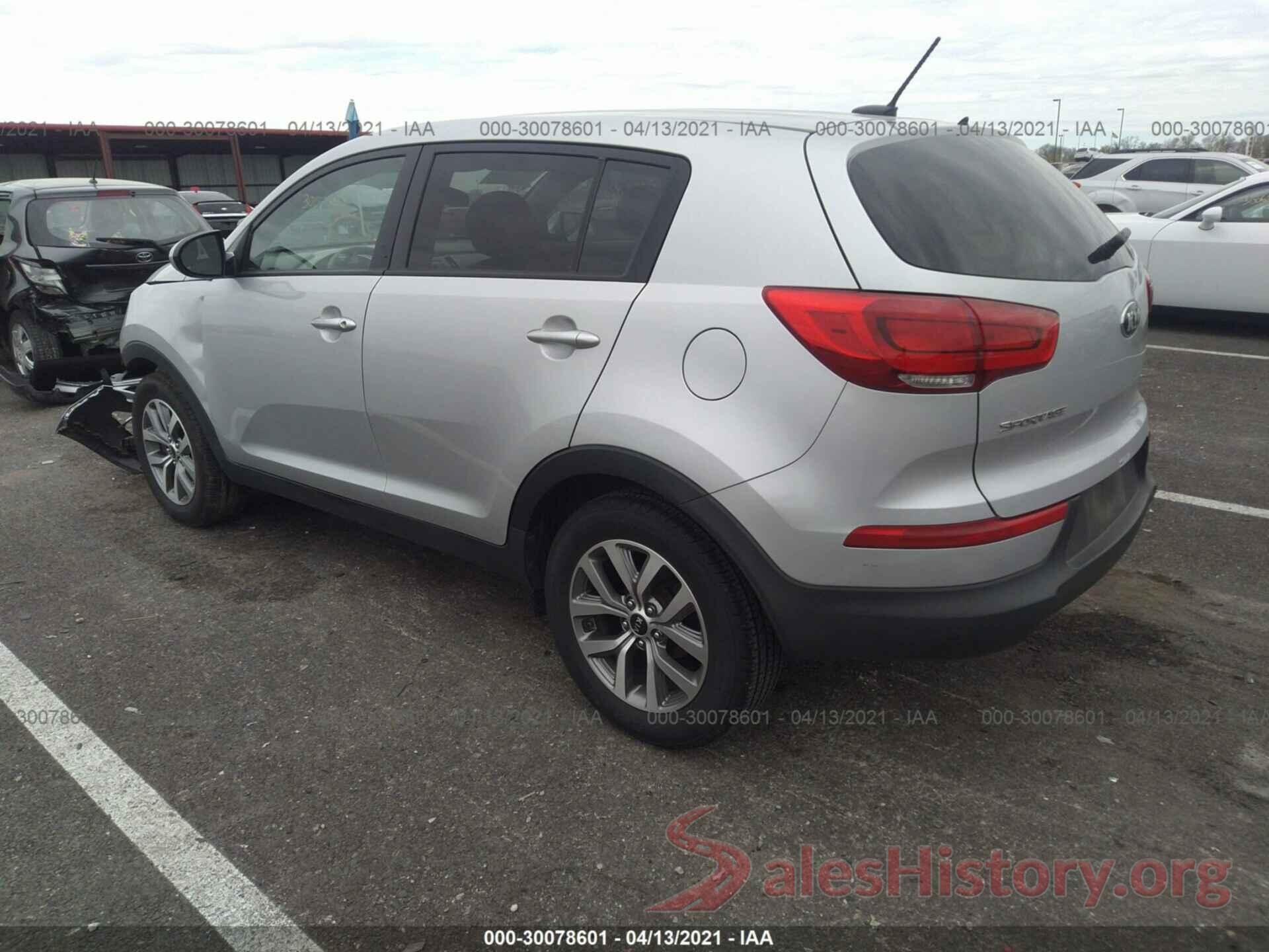 KNDPB3AC1G7872241 2016 KIA SPORTAGE