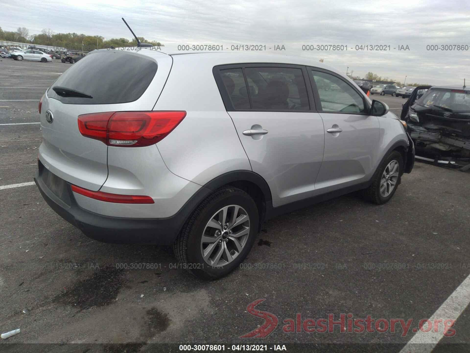 KNDPB3AC1G7872241 2016 KIA SPORTAGE