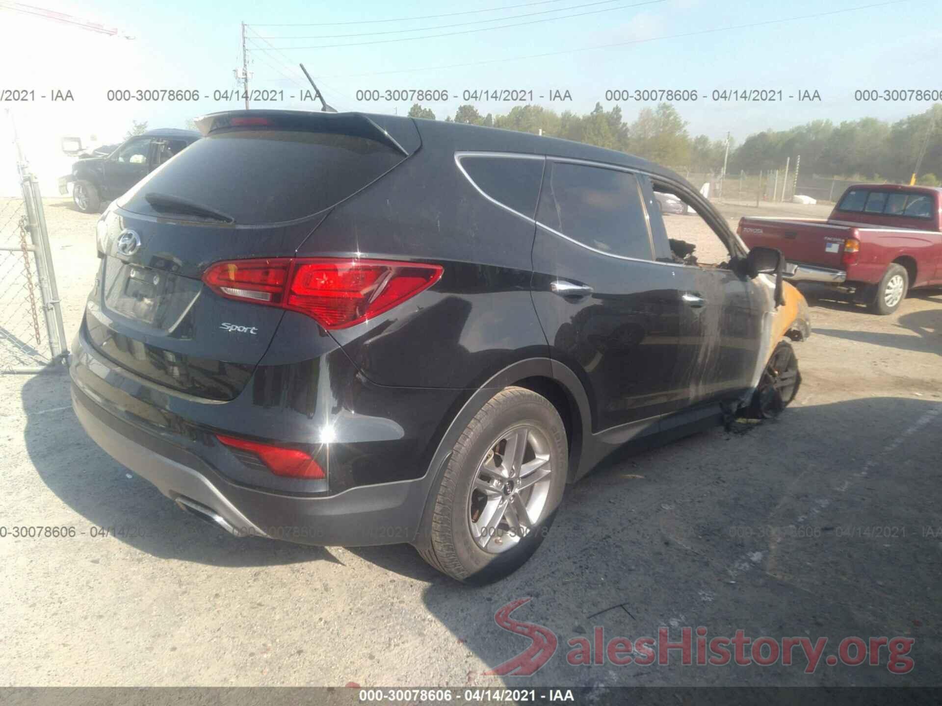 5XYZT3LB4JG530173 2018 HYUNDAI SANTA FE SPORT