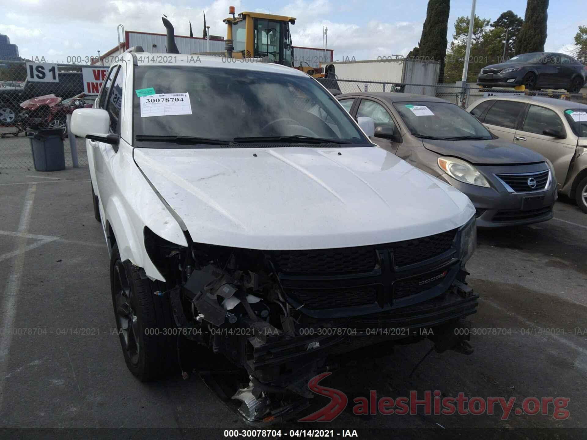 3C4PDCGG5JT409011 2018 DODGE JOURNEY