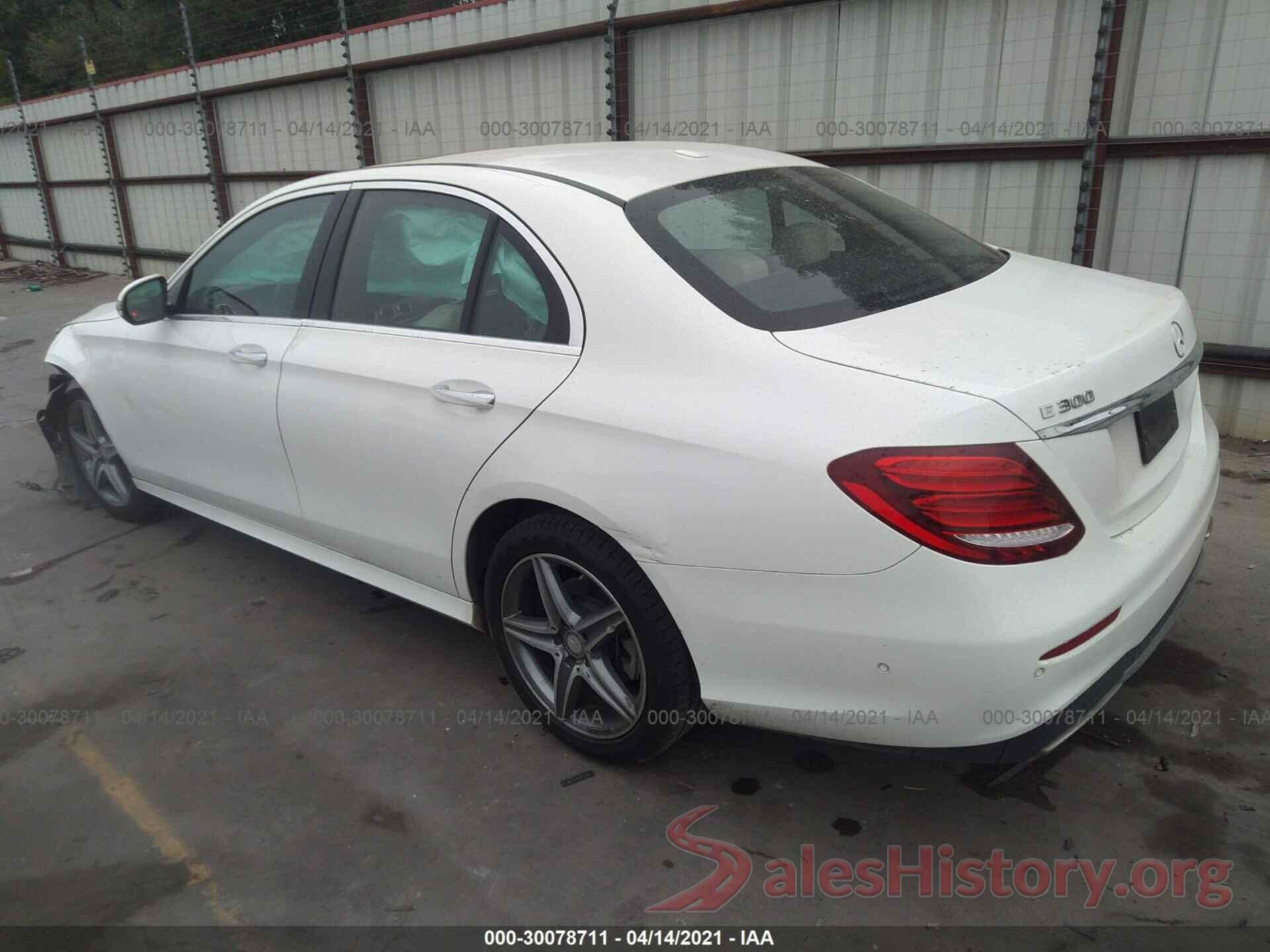 WDDZF4JB7HA020917 2017 MERCEDES-BENZ E-CLASS