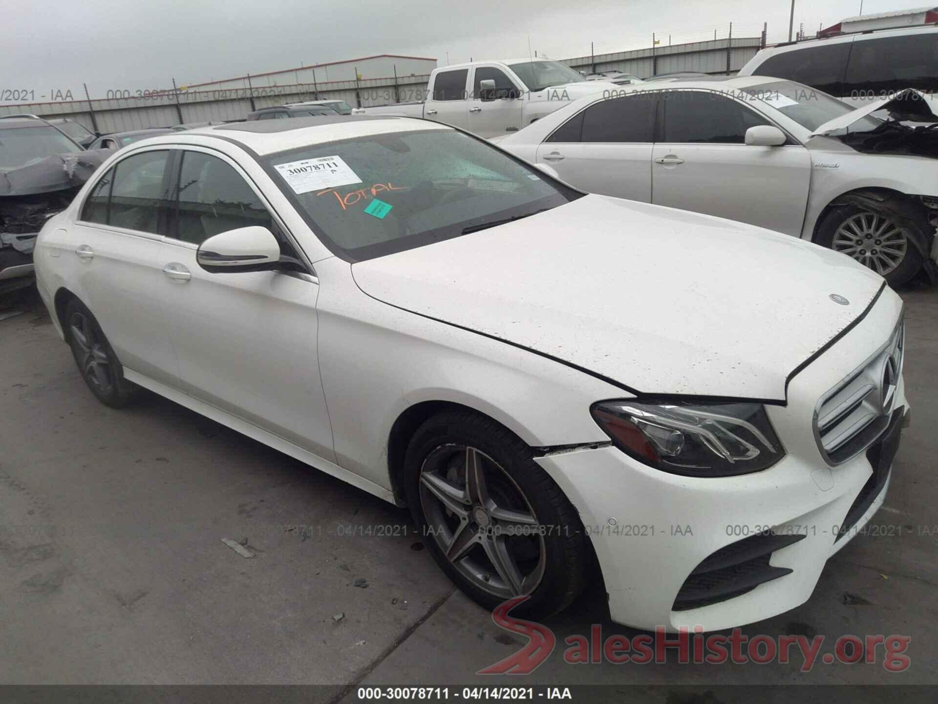 WDDZF4JB7HA020917 2017 MERCEDES-BENZ E-CLASS