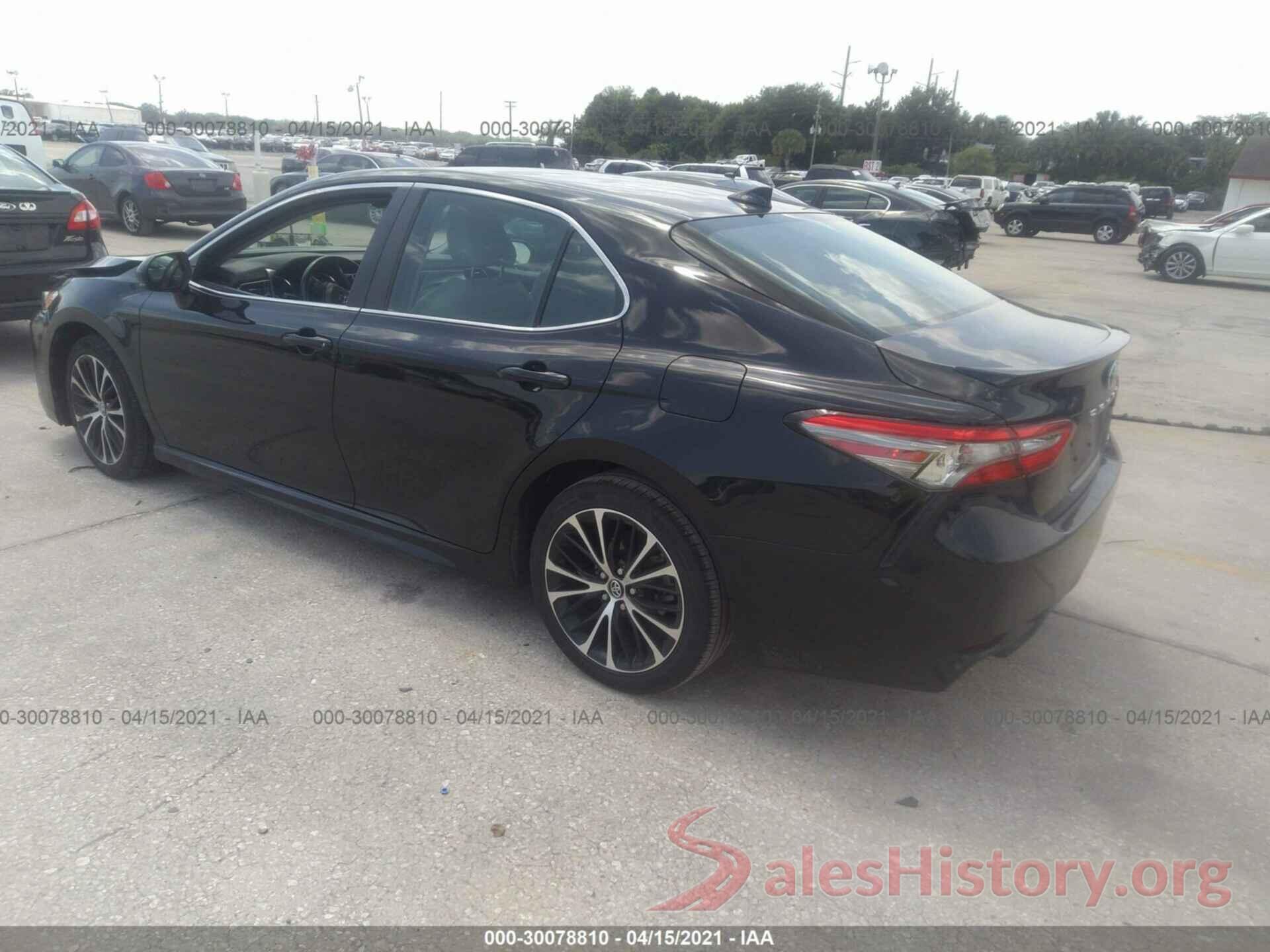 4T1B11HK8KU168669 2019 TOYOTA CAMRY