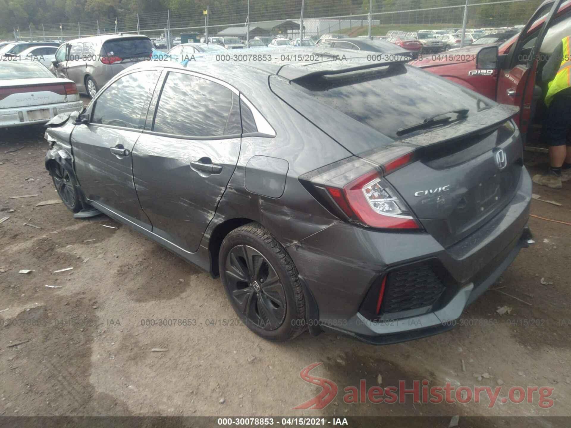 SHHFK7H63KU213100 2019 HONDA CIVIC HATCHBACK