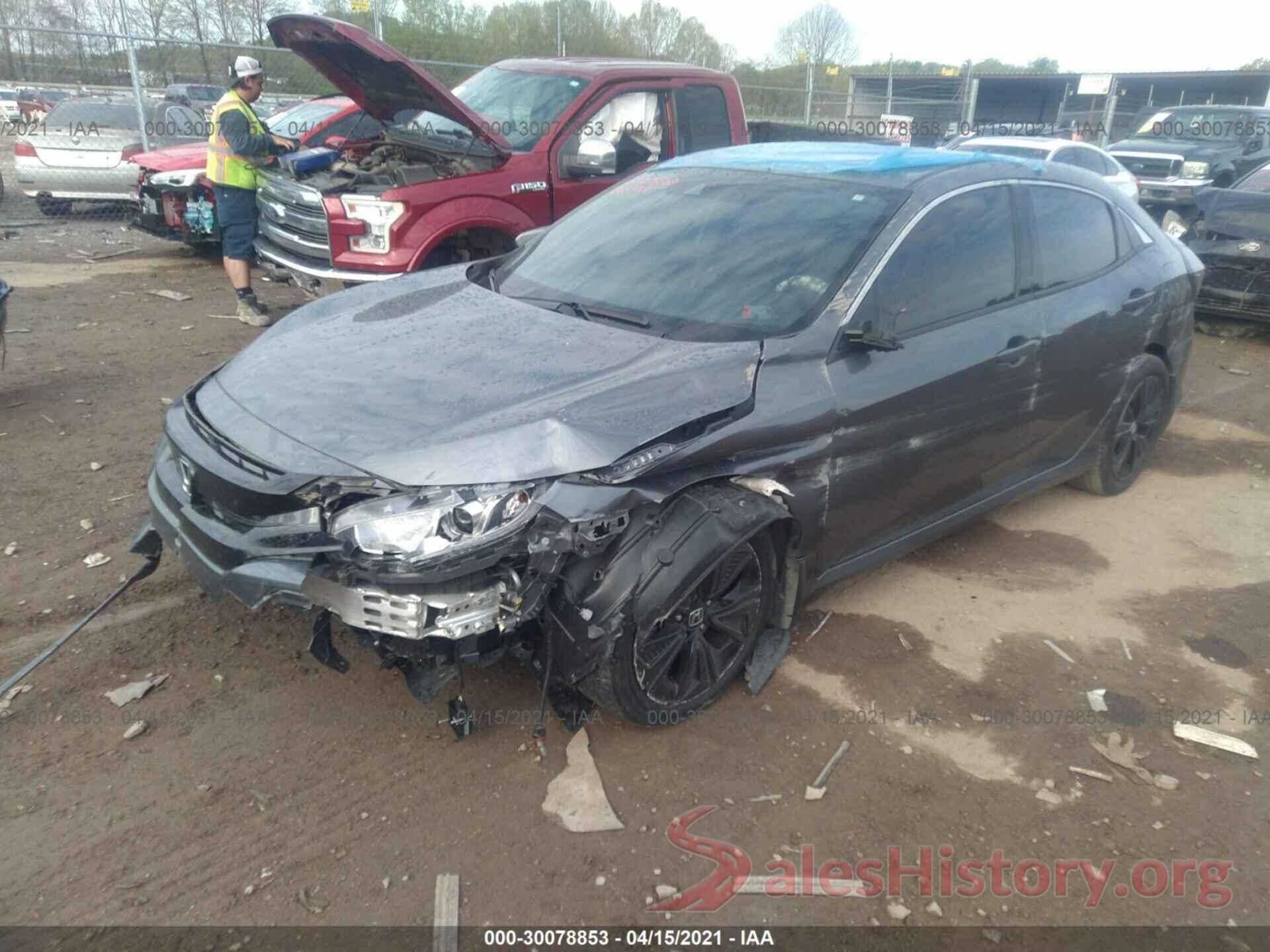 SHHFK7H63KU213100 2019 HONDA CIVIC HATCHBACK