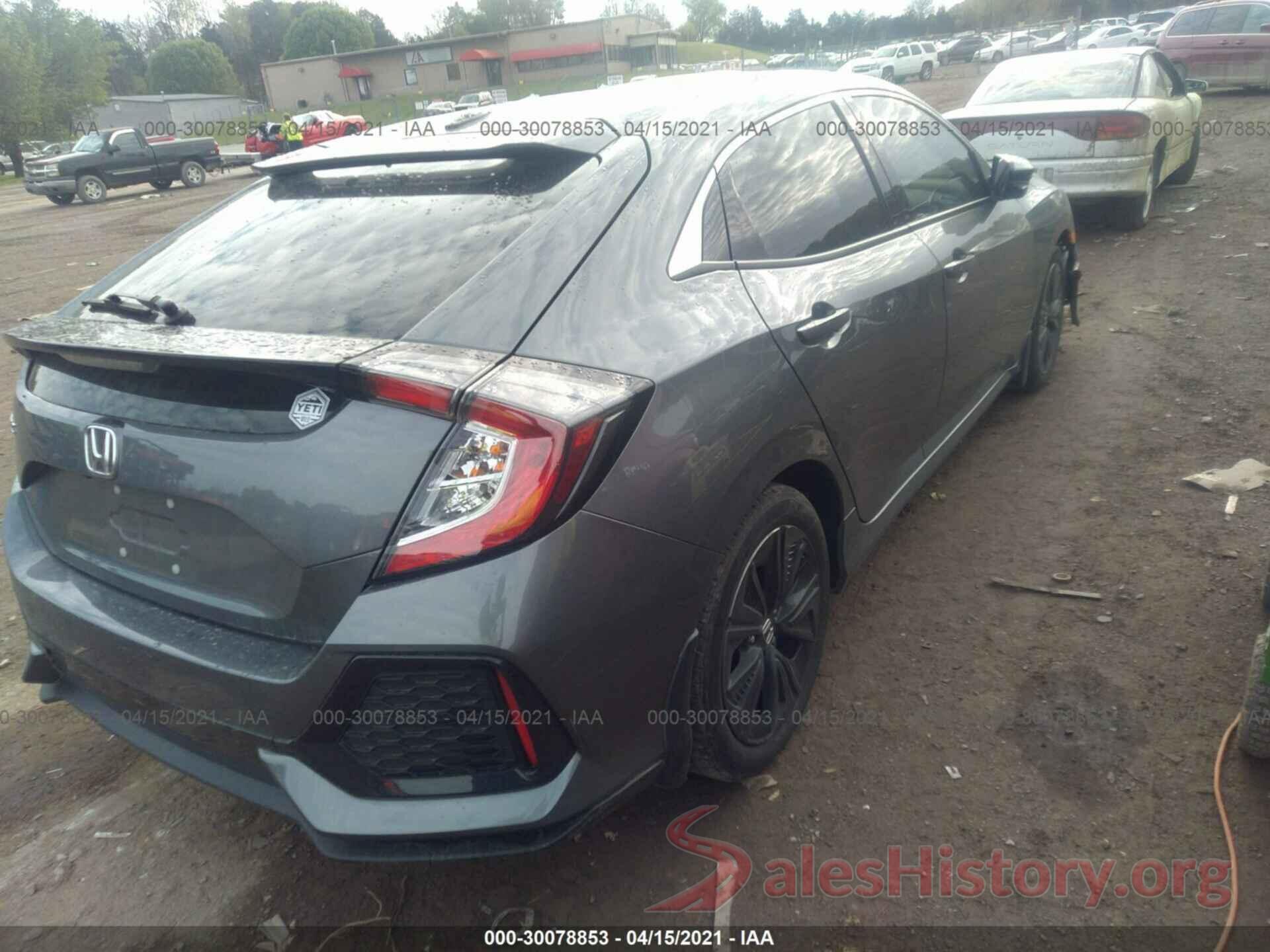 SHHFK7H63KU213100 2019 HONDA CIVIC HATCHBACK