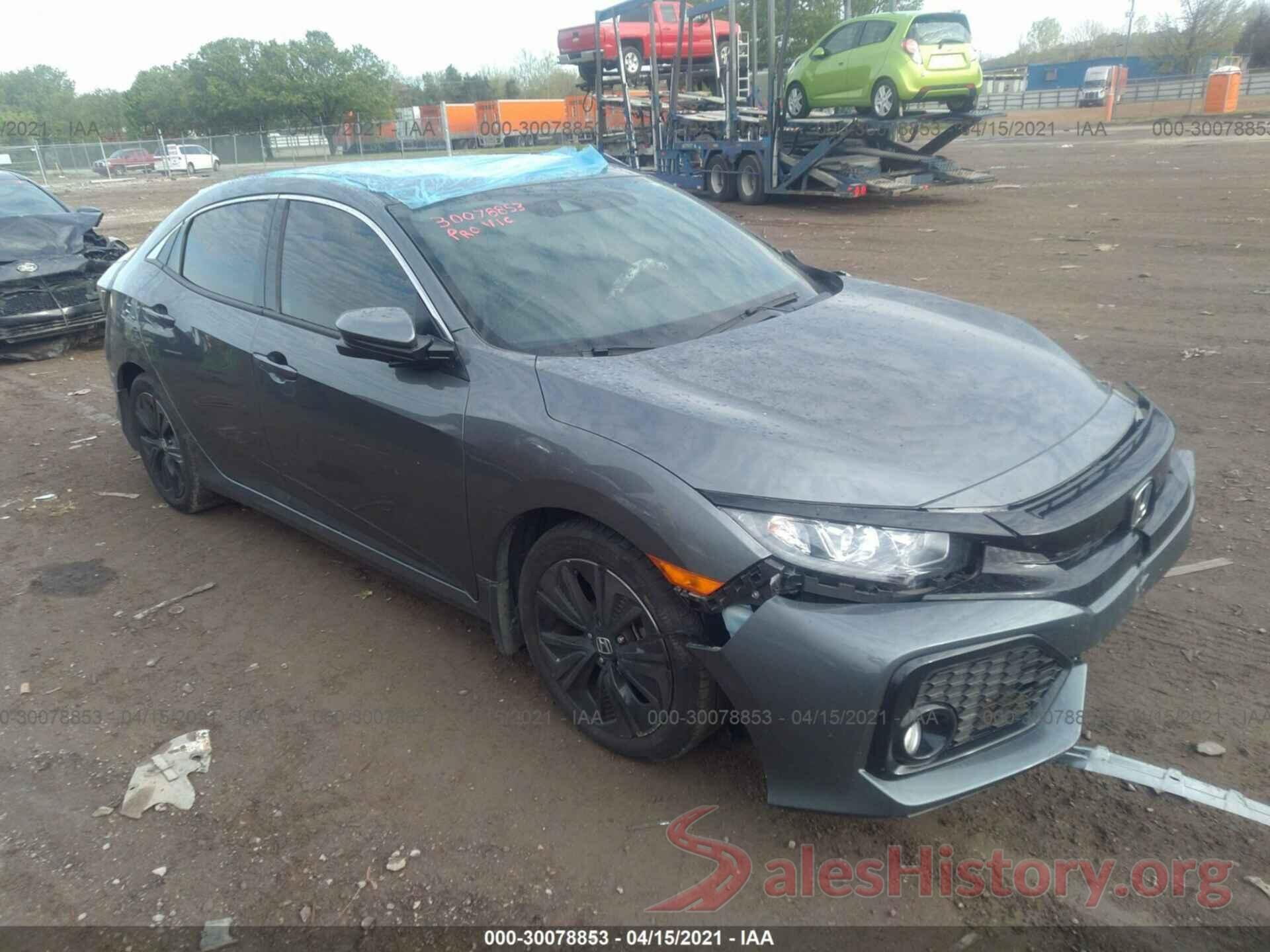 SHHFK7H63KU213100 2019 HONDA CIVIC HATCHBACK