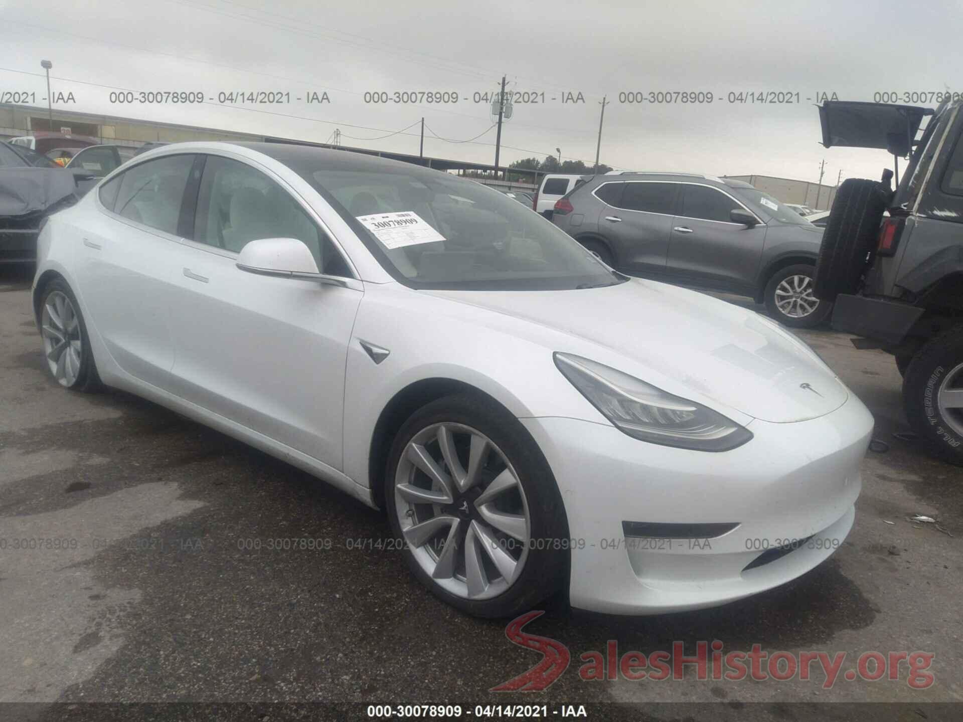 5YJ3E1EB9JF135737 2018 TESLA MODEL 3