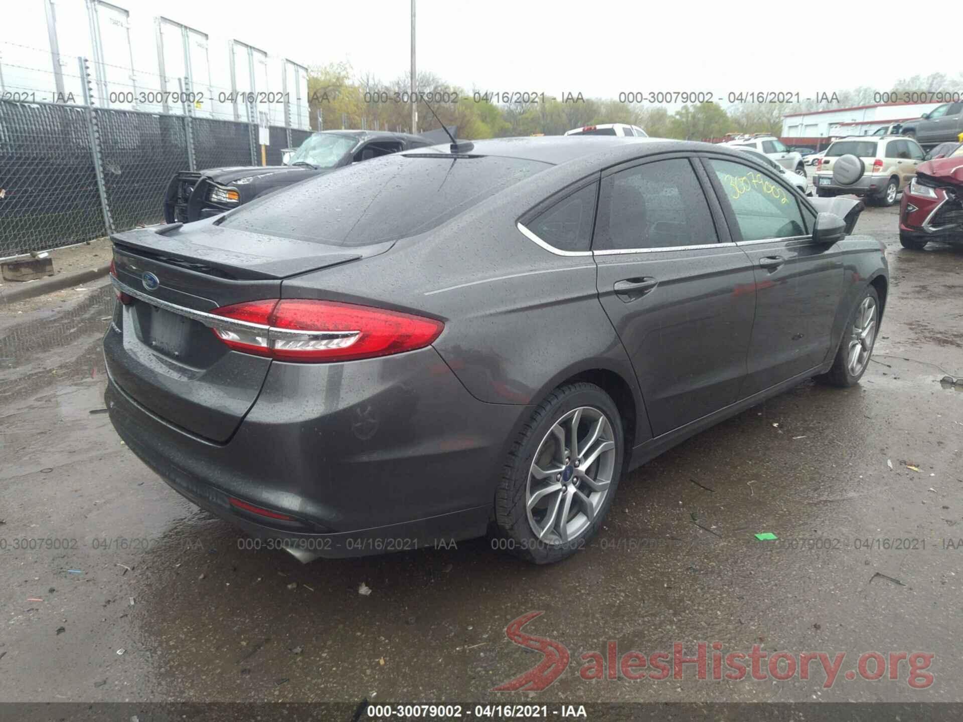 3FA6P0G70HR176167 2017 FORD FUSION