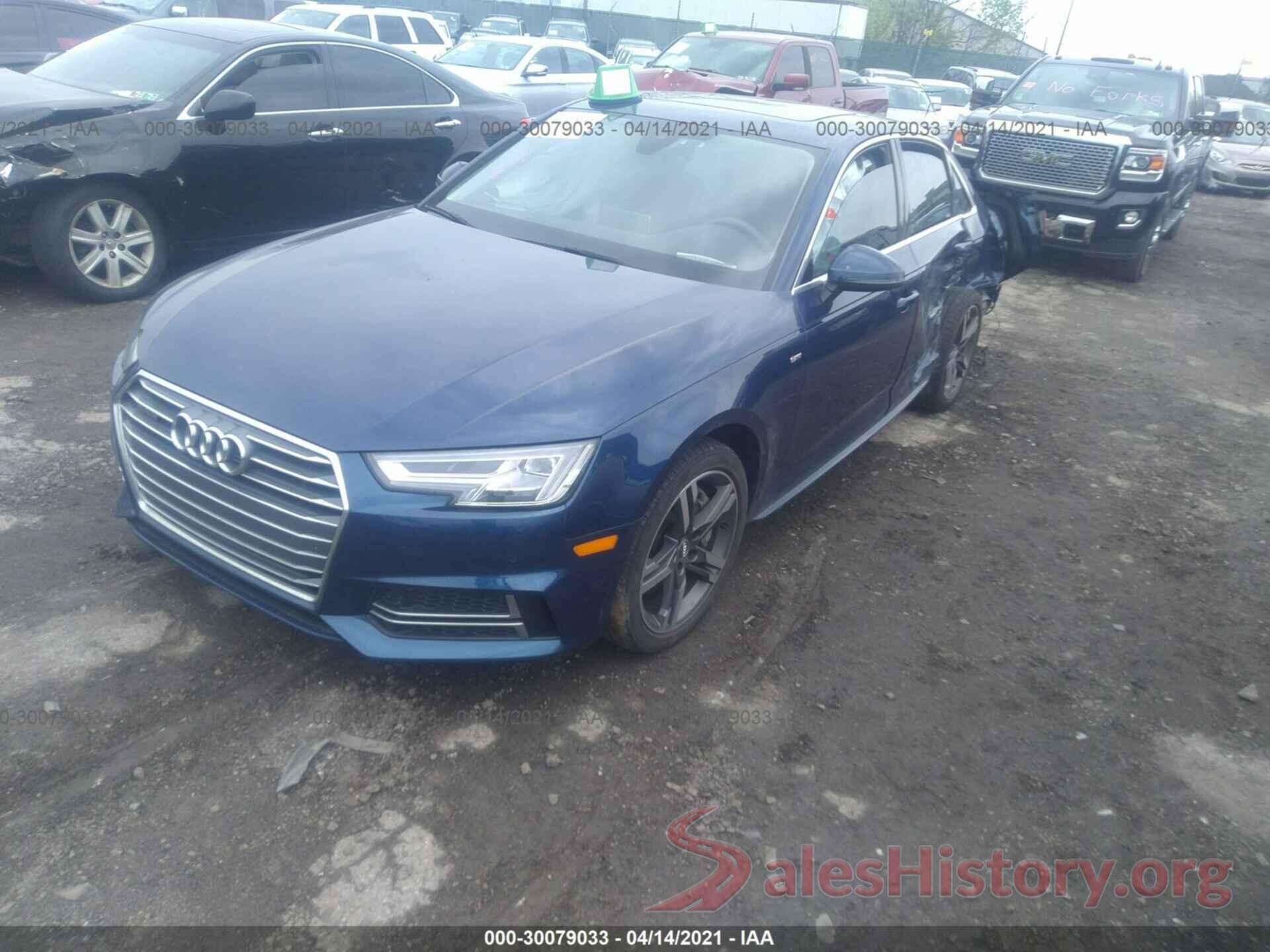 WAUENAF4XJA208953 2018 AUDI A4