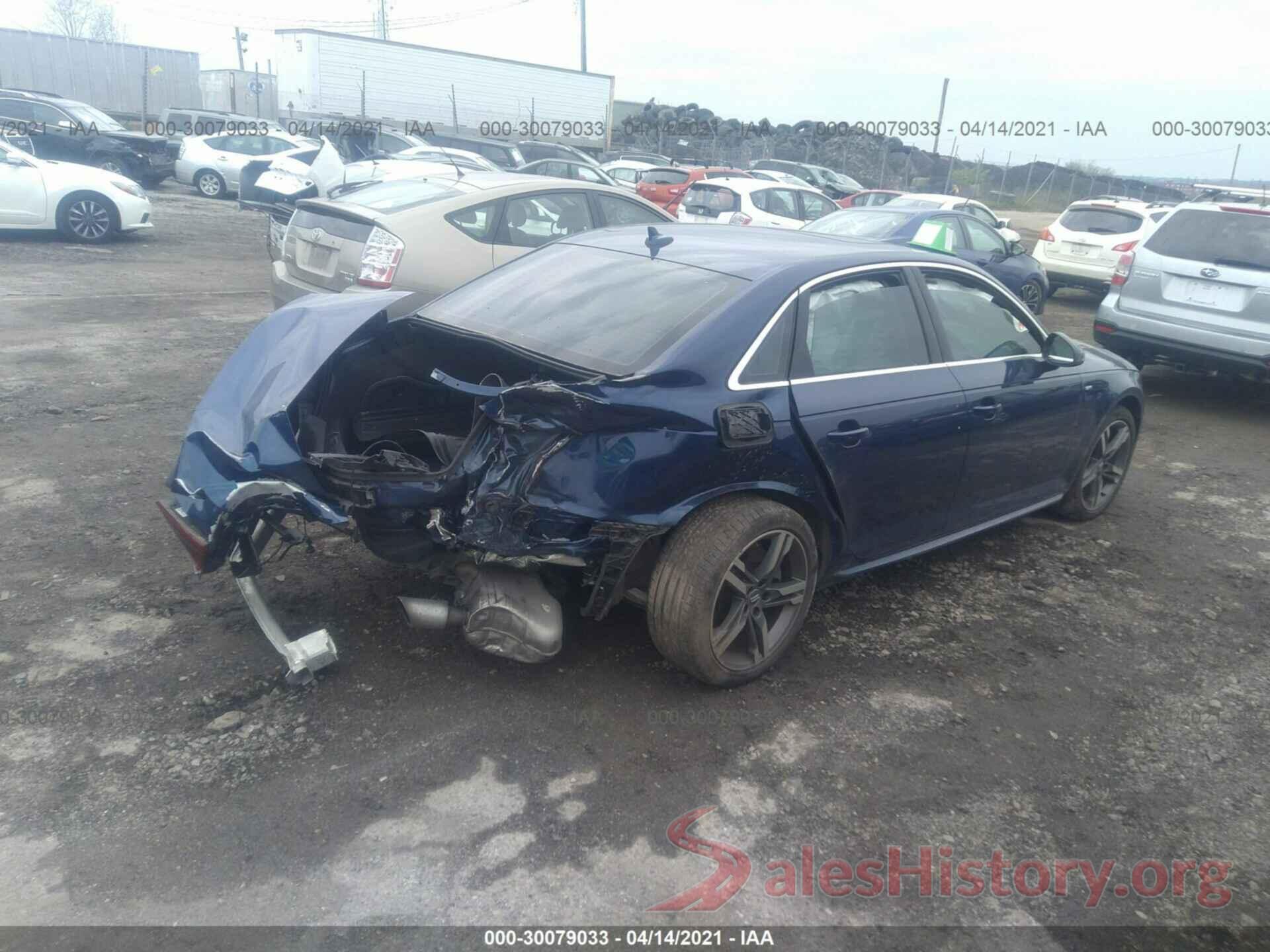 WAUENAF4XJA208953 2018 AUDI A4