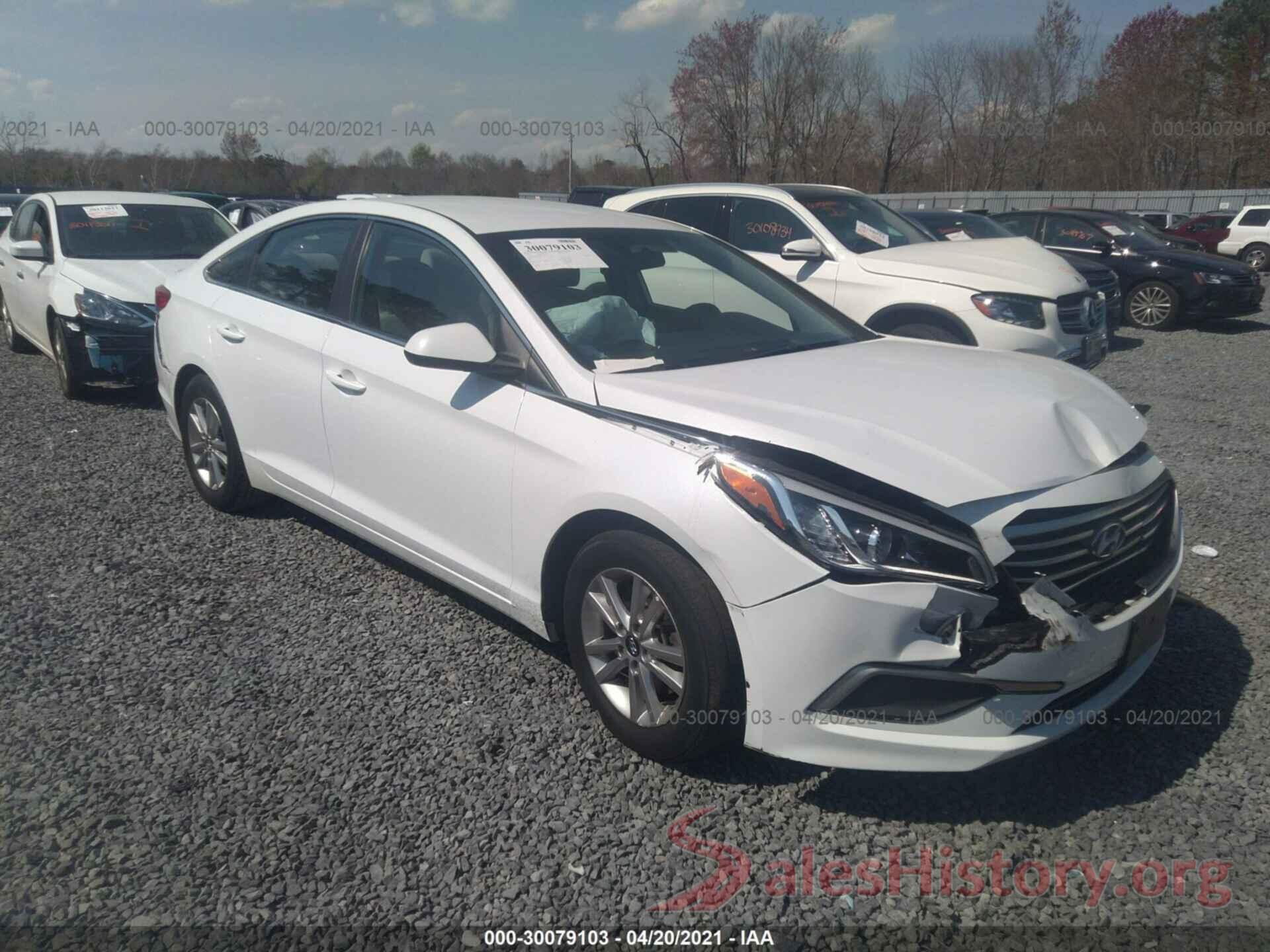 5NPE24AF4HH570205 2017 HYUNDAI SONATA