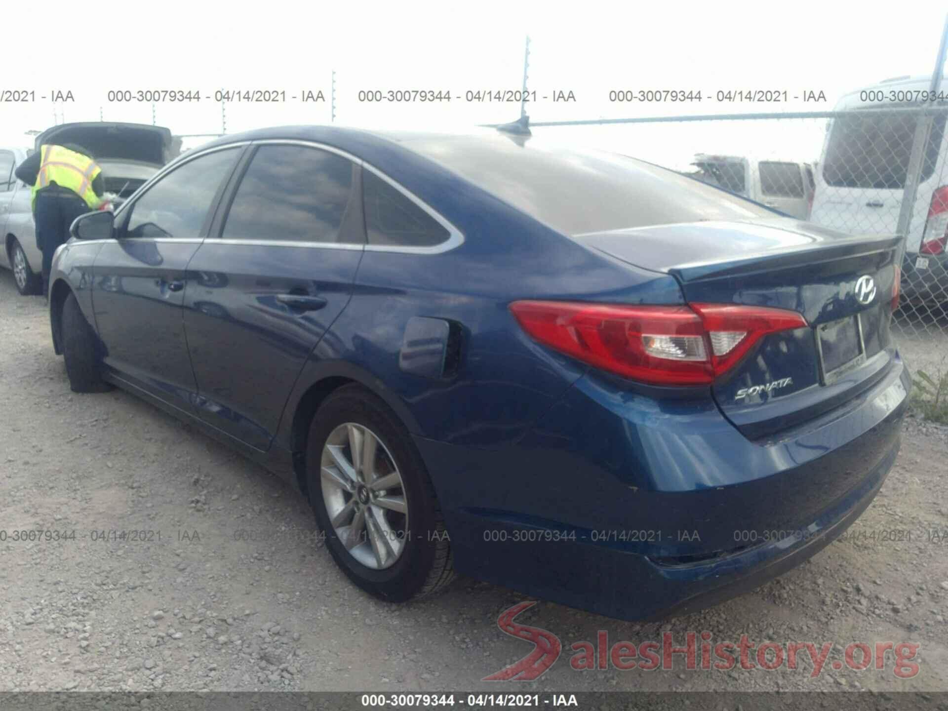 5NPE24AF5HH590639 2017 HYUNDAI SONATA