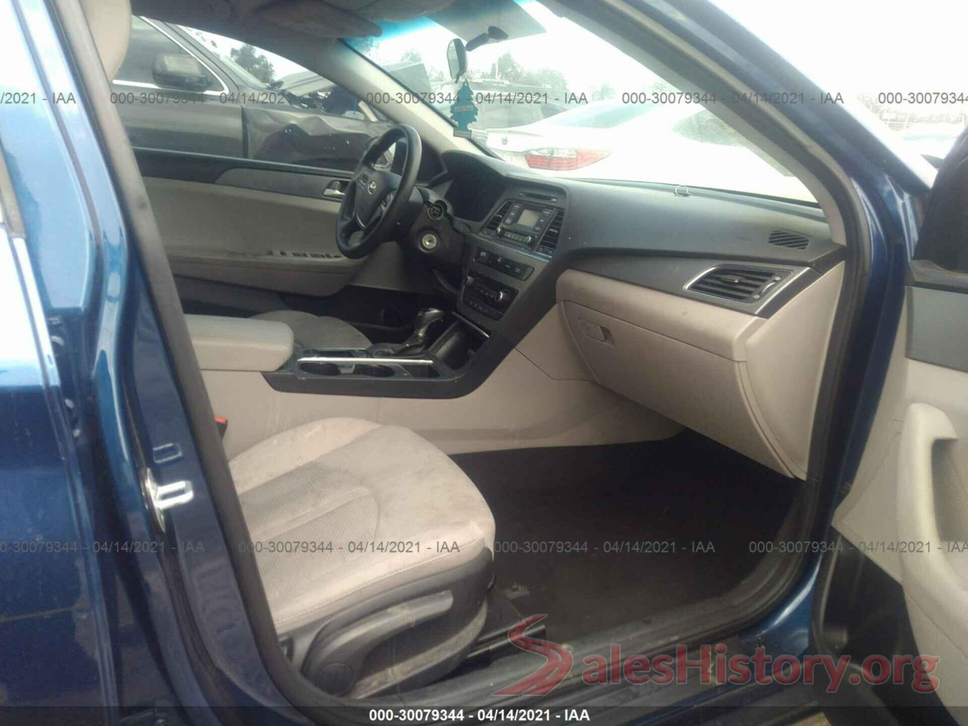 5NPE24AF5HH590639 2017 HYUNDAI SONATA