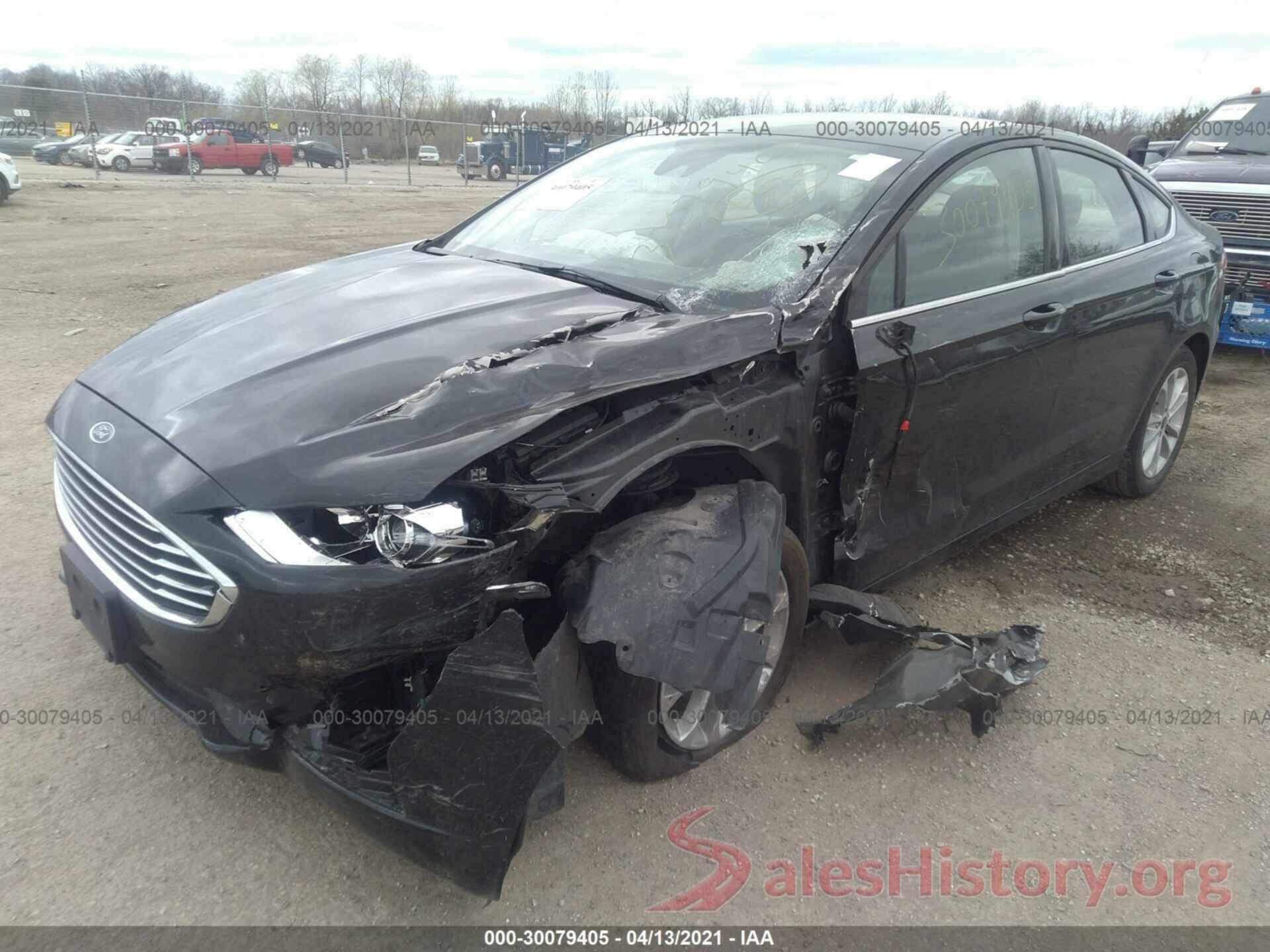 3FA6P0HD7KR164447 2019 FORD FUSION