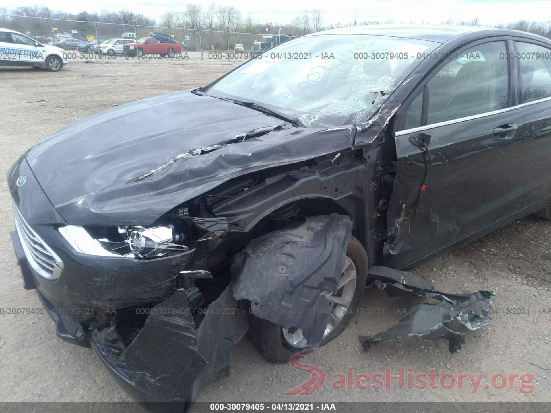 3FA6P0HD7KR164447 2019 FORD FUSION