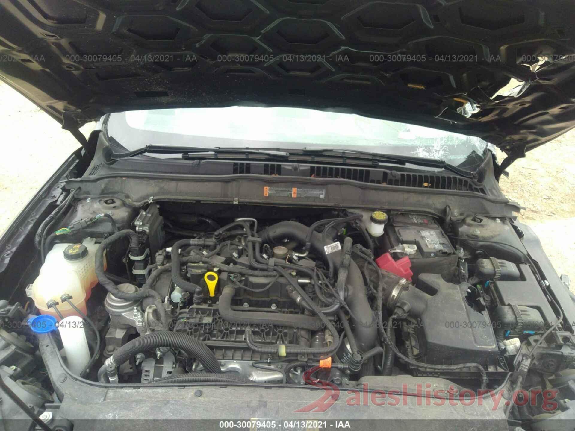 3FA6P0HD7KR164447 2019 FORD FUSION