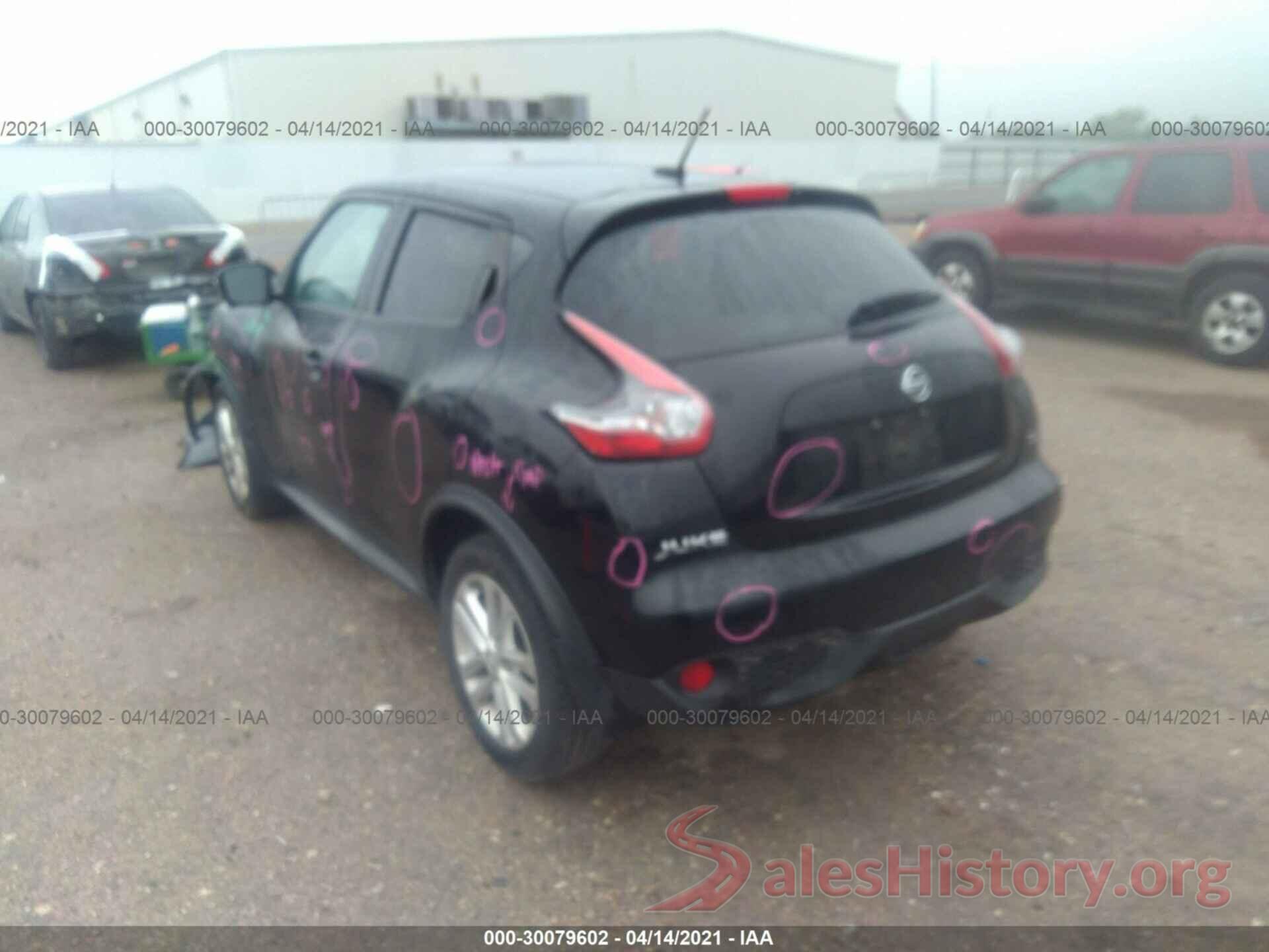 JN8AF5MR4GT605192 2016 NISSAN JUKE