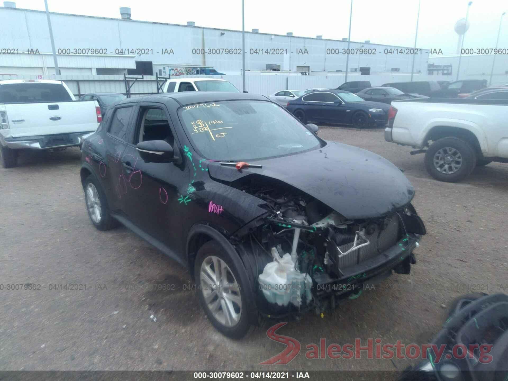 JN8AF5MR4GT605192 2016 NISSAN JUKE