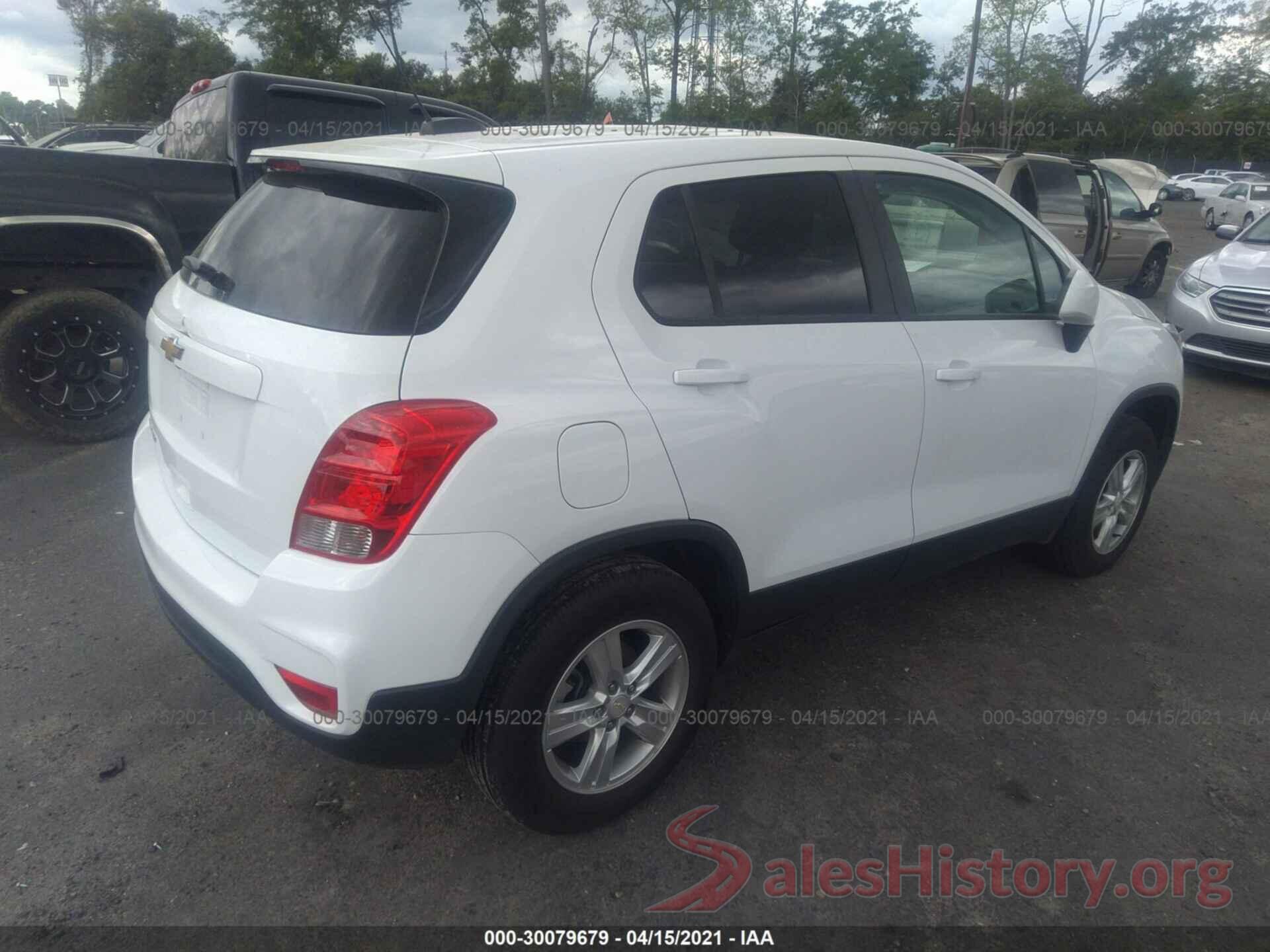 3GNCJNSB1KL252388 2019 CHEVROLET TRAX